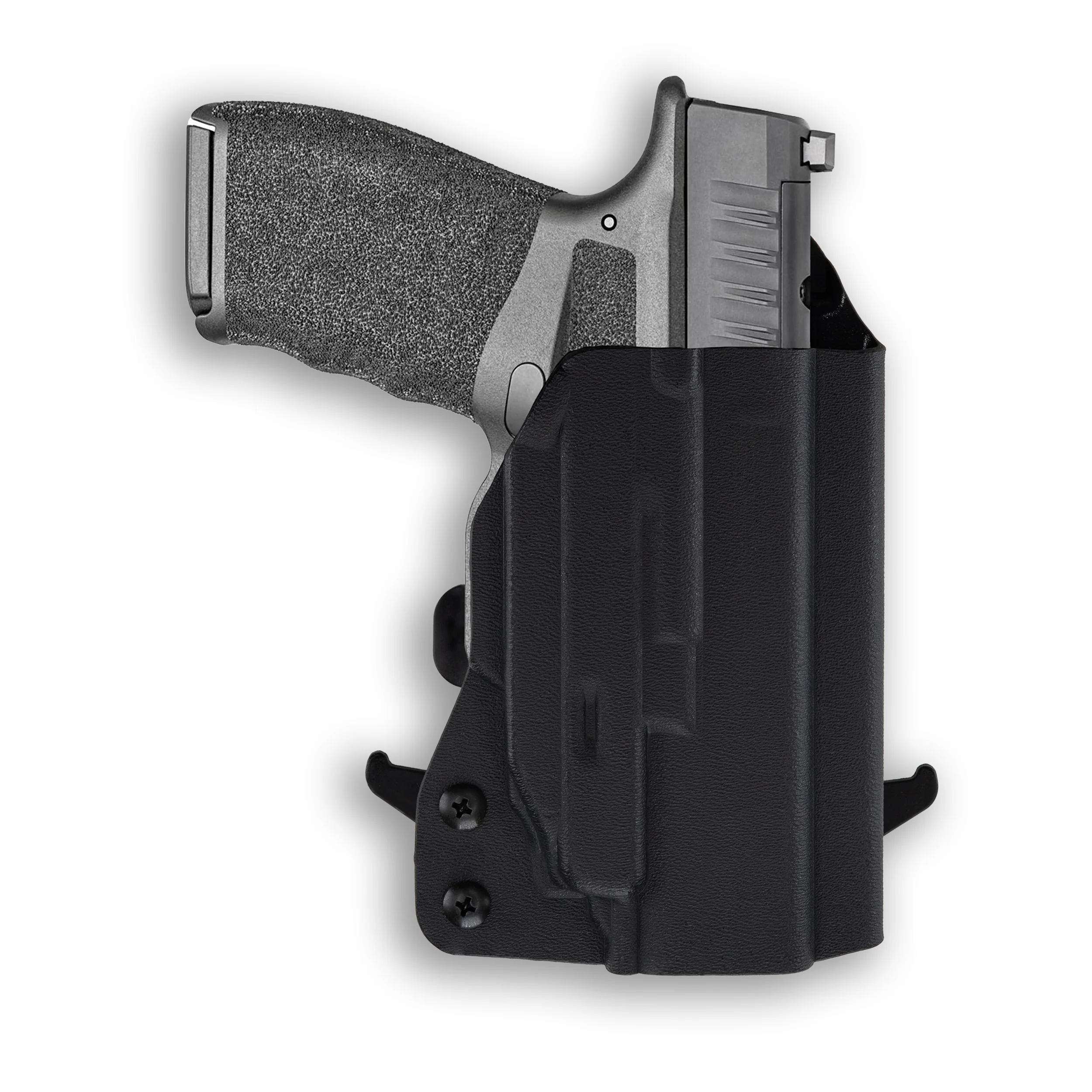 Springfield Hellcat Pro with Crimson Trace CMR-201 Rail Master Universal Laser OWB Holster