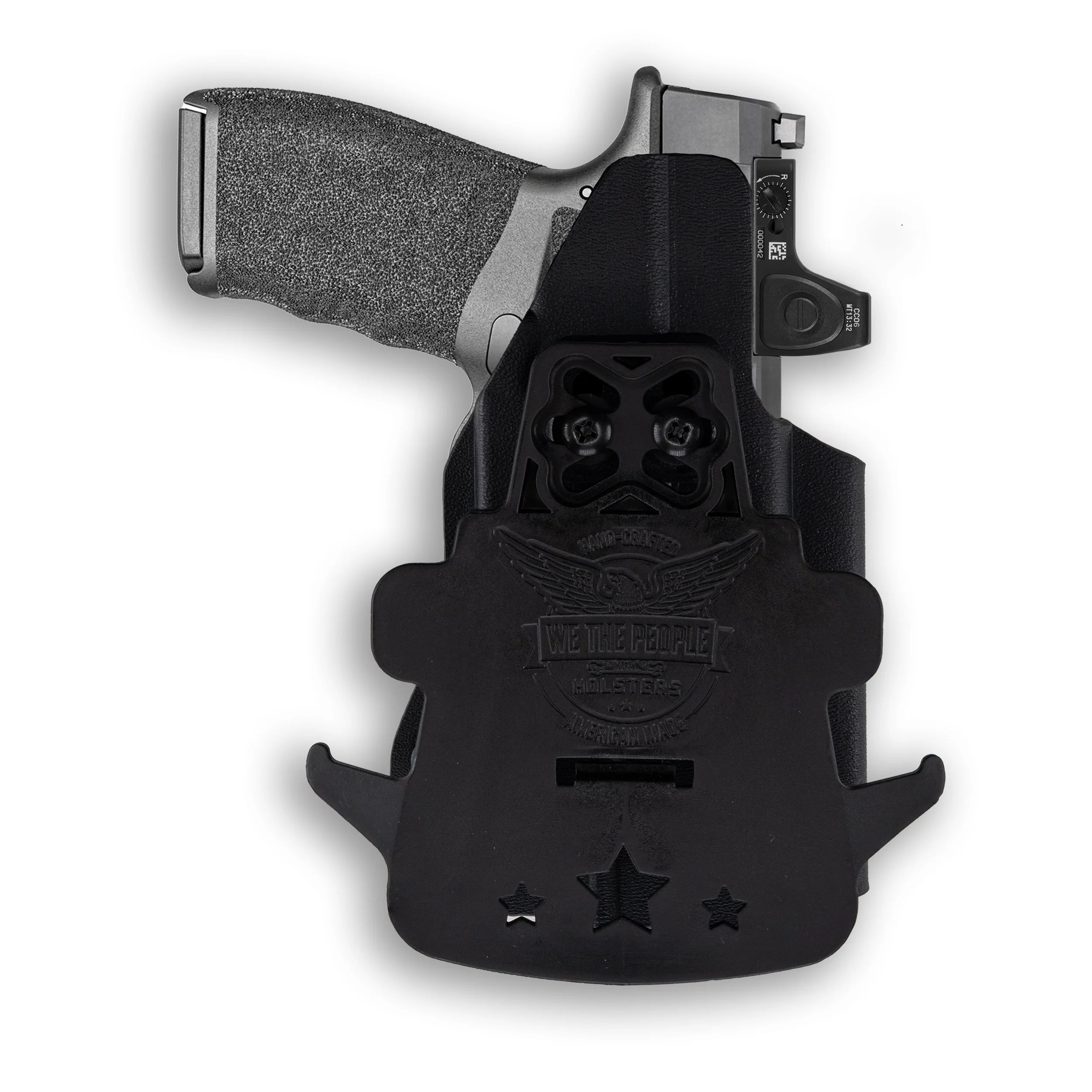 Springfield Hellcat Pro with Crimson Trace CMR-201 Rail Master Universal Laser Red Dot Optic Cut OWB Holster - Image 4