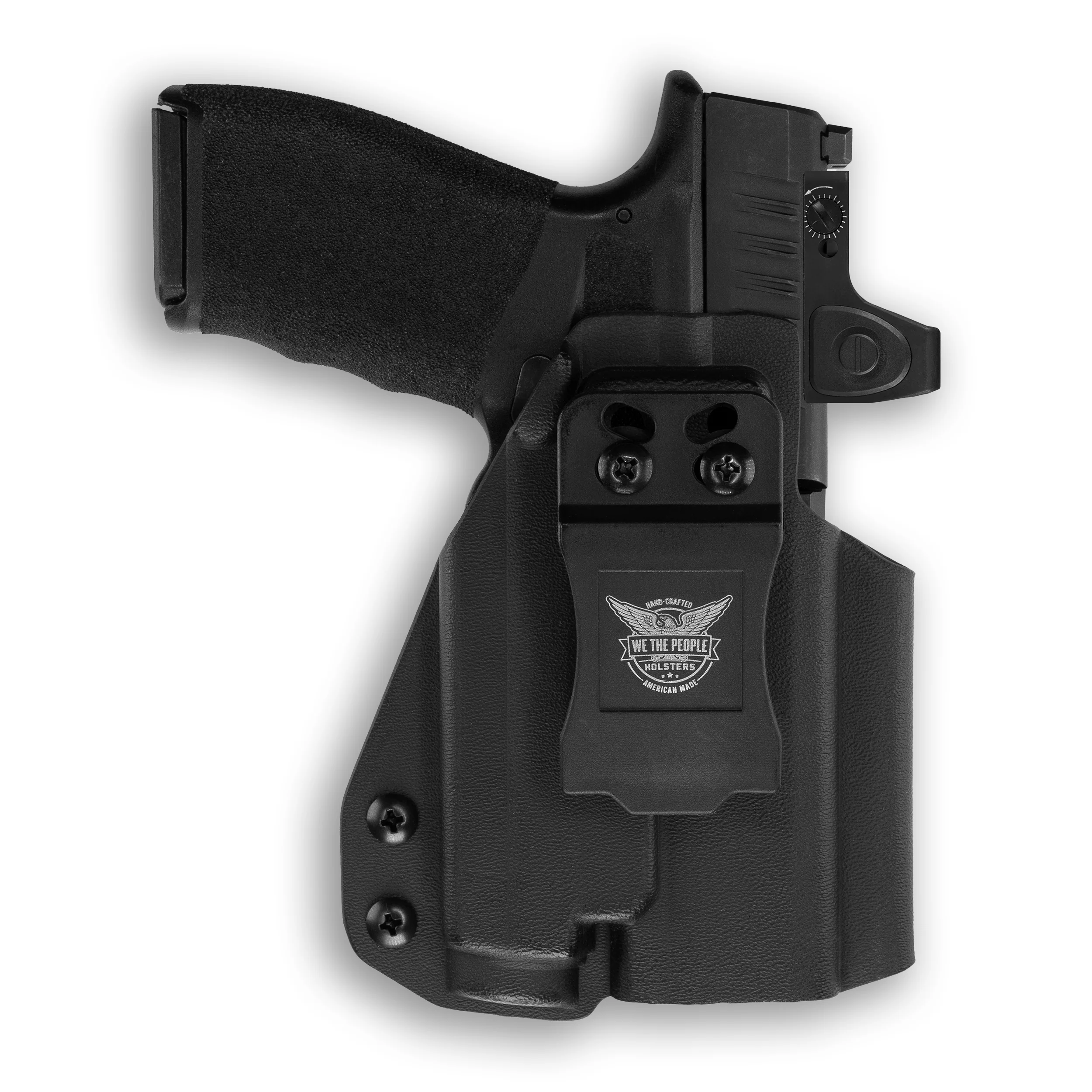 Springfield Hellcat Pro with Olight Baldr S Light Red Dot Optic Cut IWB Holster