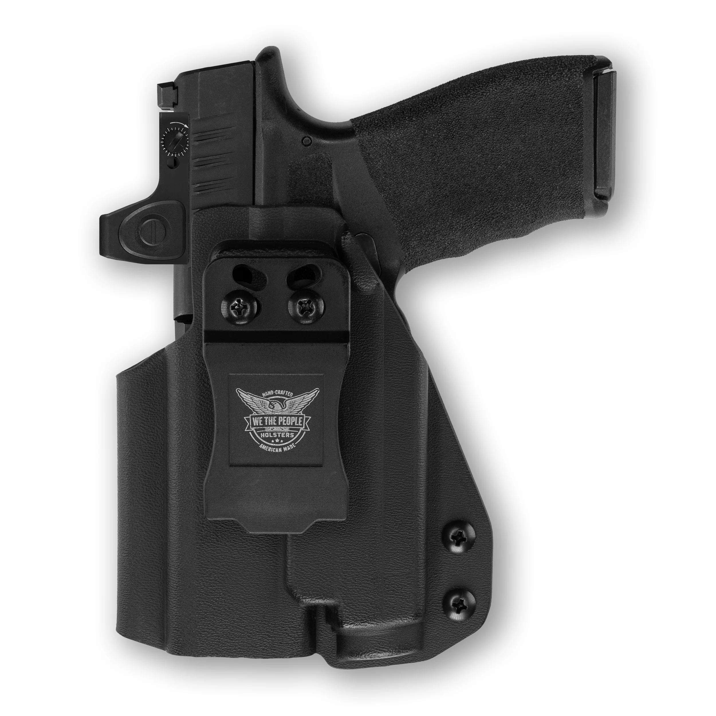 Springfield Hellcat Pro with Olight Baldr S Light Red Dot Optic Cut IWB Holster - Image 3