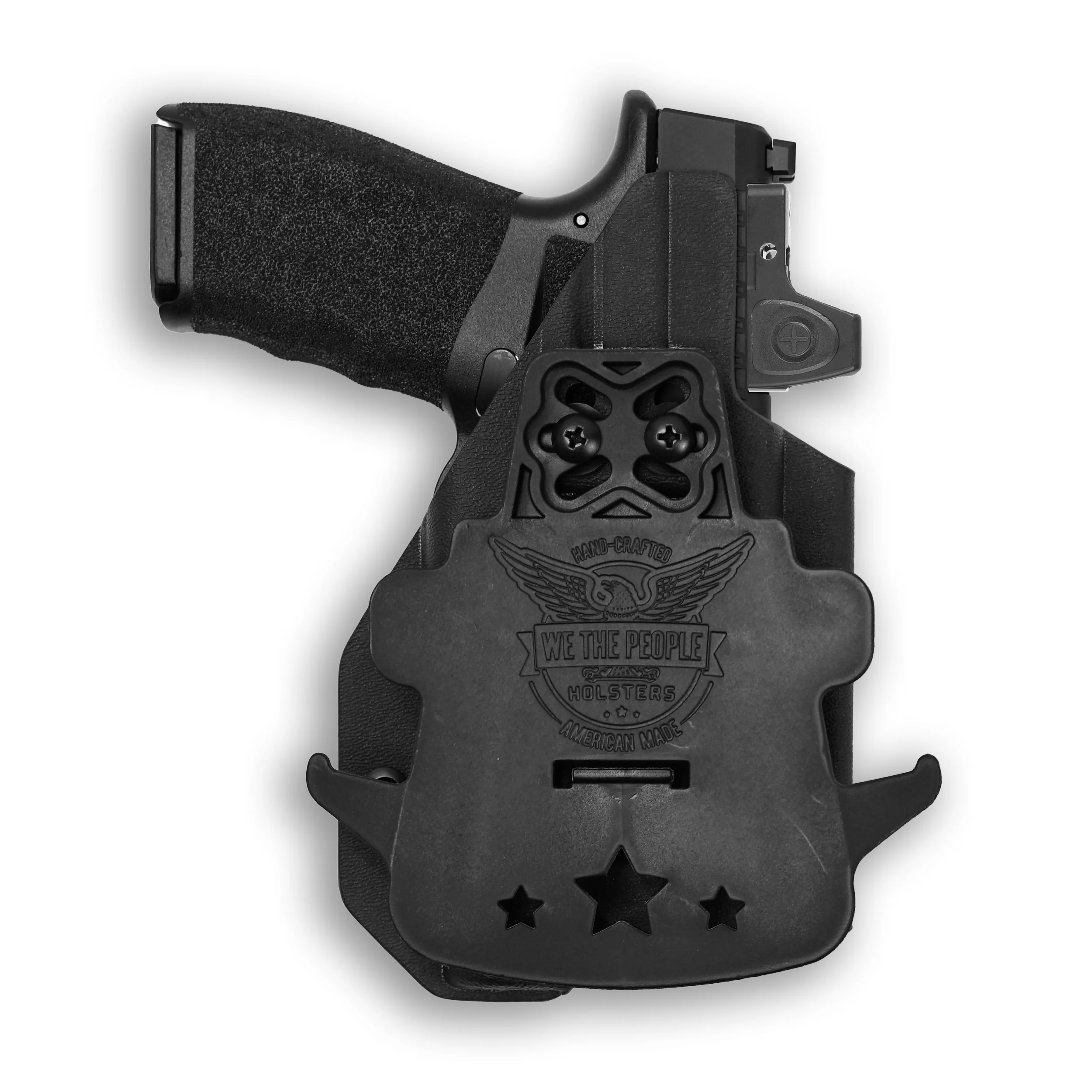 Springfield Hellcat Pro with Streamlight TLR-7 Sub Light Red Dot Optic Cut OWB Holster - Image 4