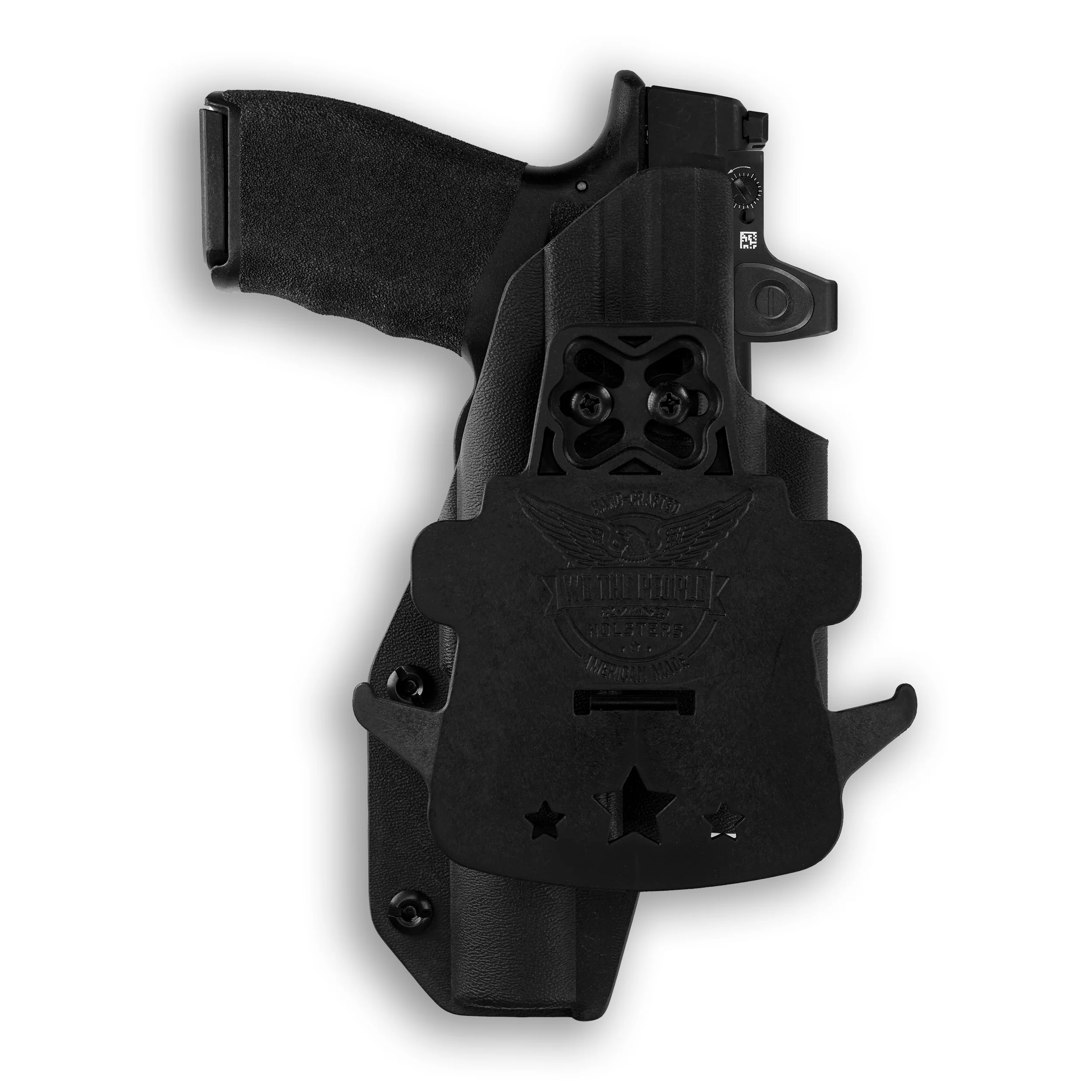 Springfield Hellcat Pro with Surefire X300U-A Light Red Dot Optic Cut OWB Holster - Image 4