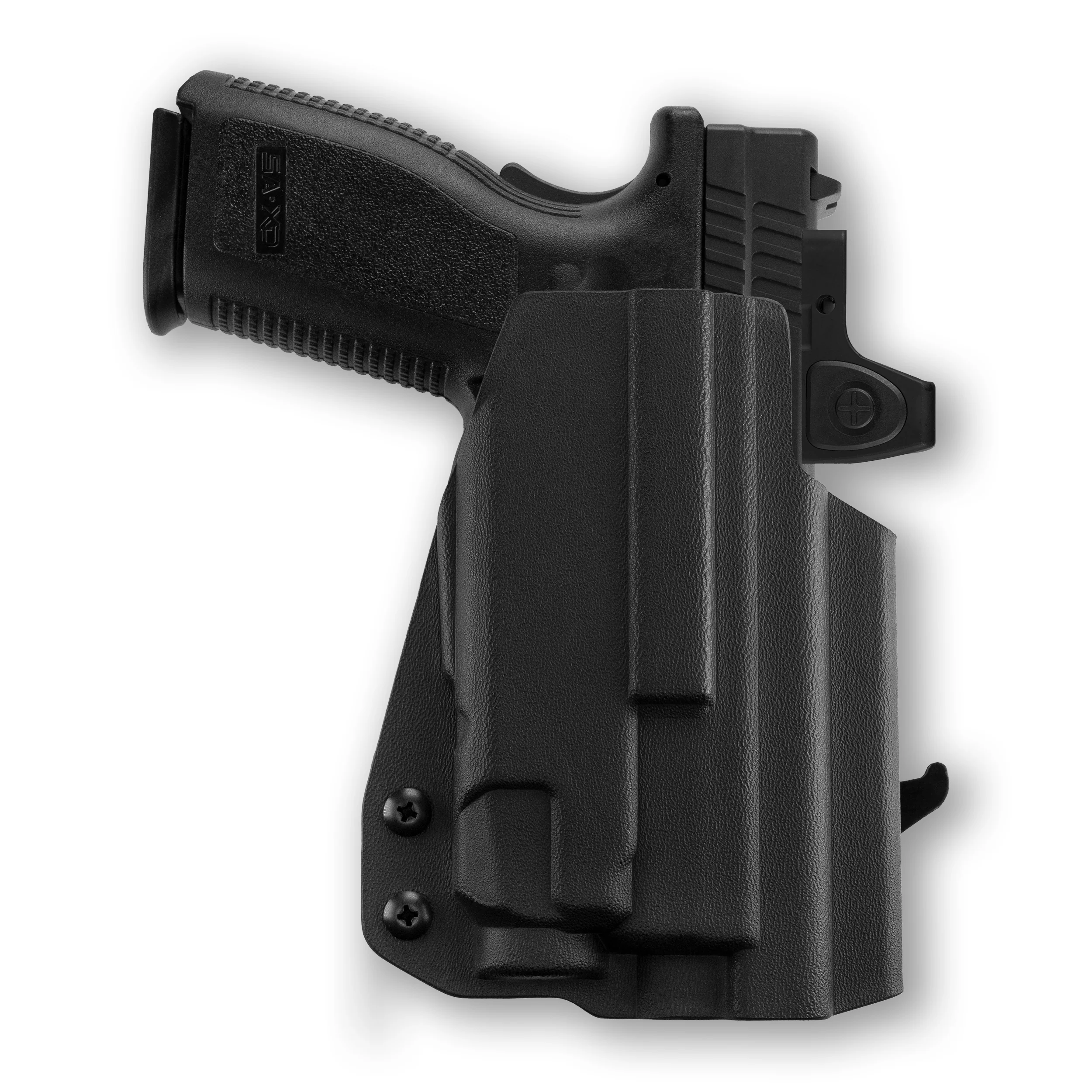 Springfield XD 4" Service 9MM/.40SW with Streamlight TLR-7/7A/7X Light Red Dot Optic Cut OWB Holster