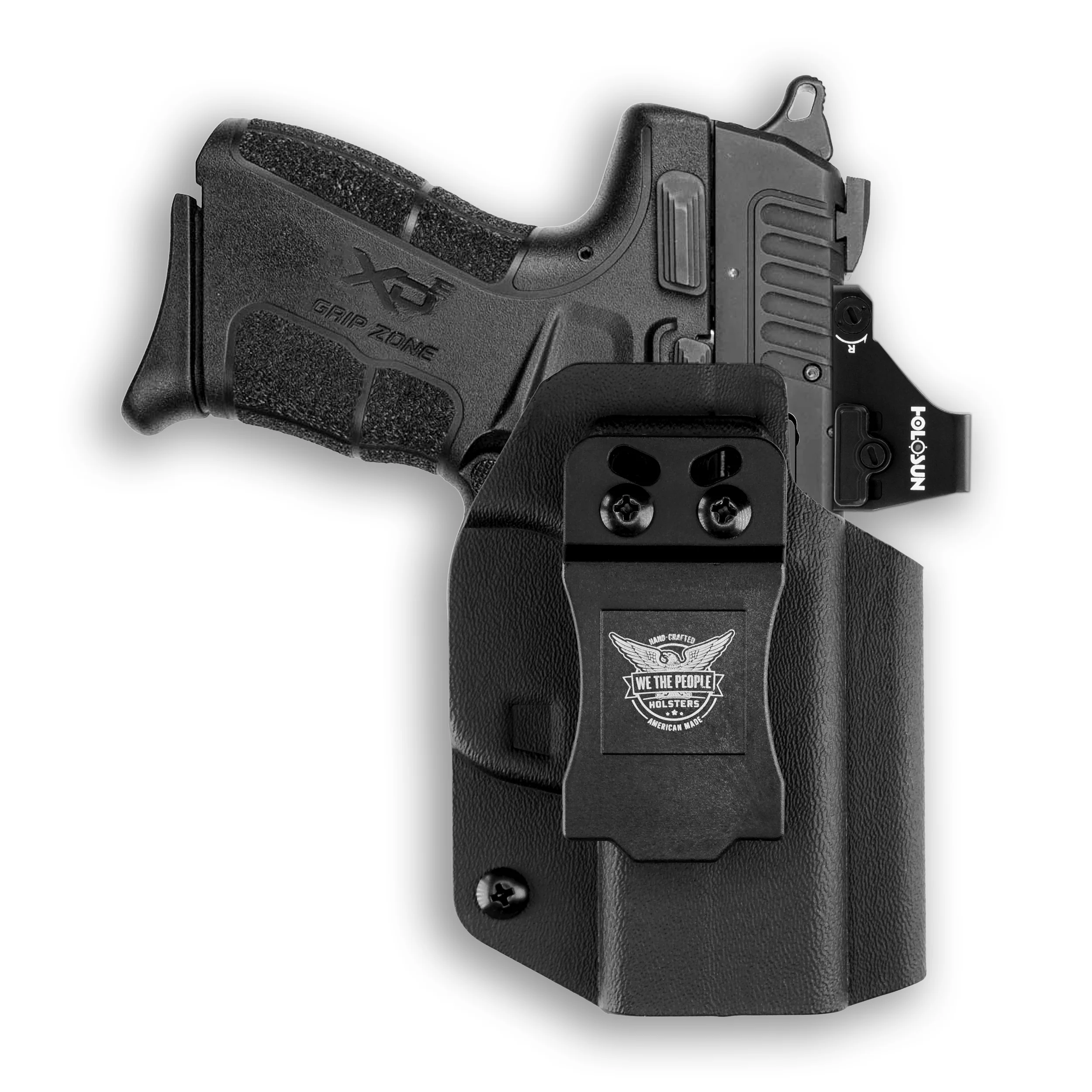 Springfield XD-E 3.3" 9MM/.40SW Red Dot Optic Cut IWB Holster