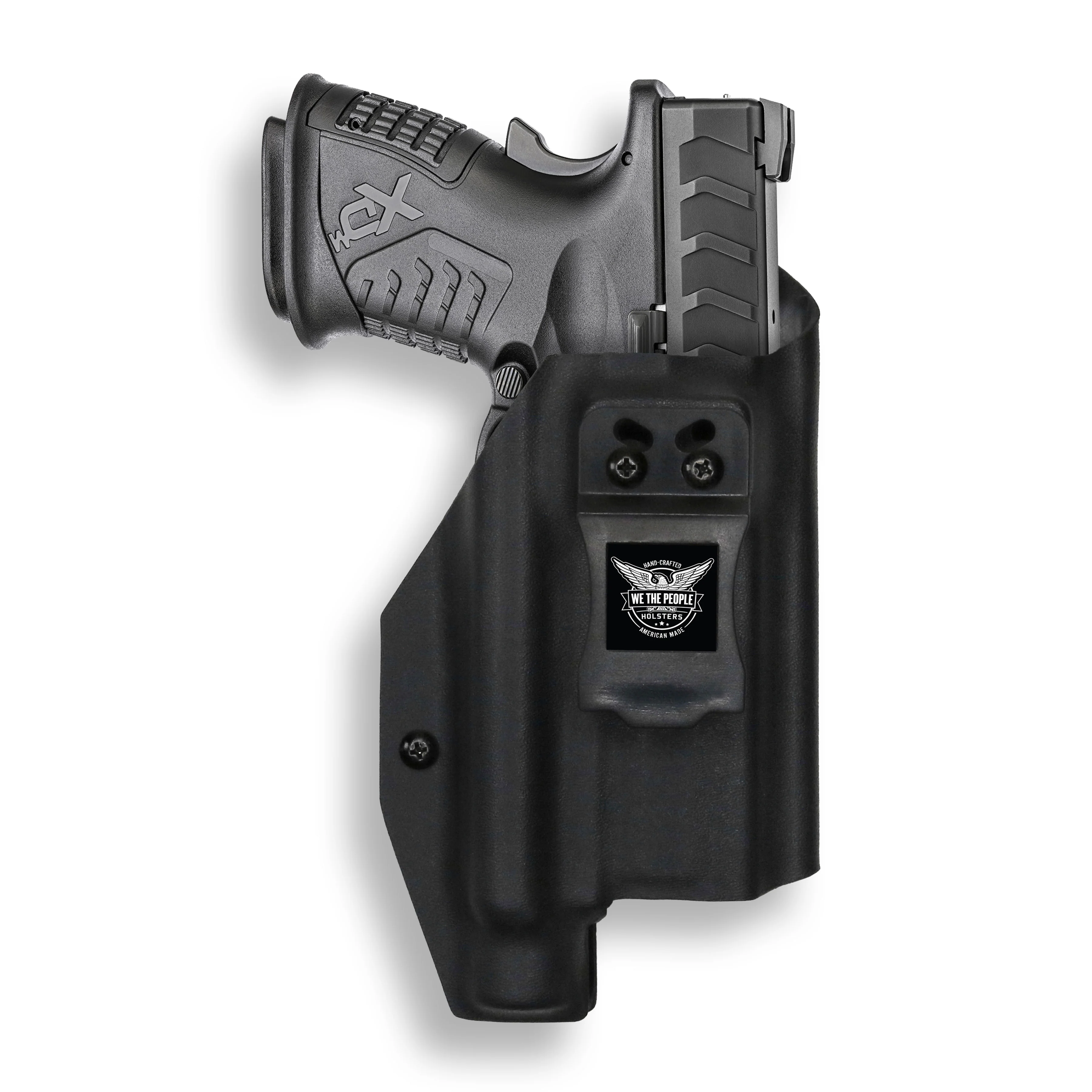 Springfield XD-M 3.8" 9MM/.40SW with Olight PL-Pro Valkyrie Light IWB Holster