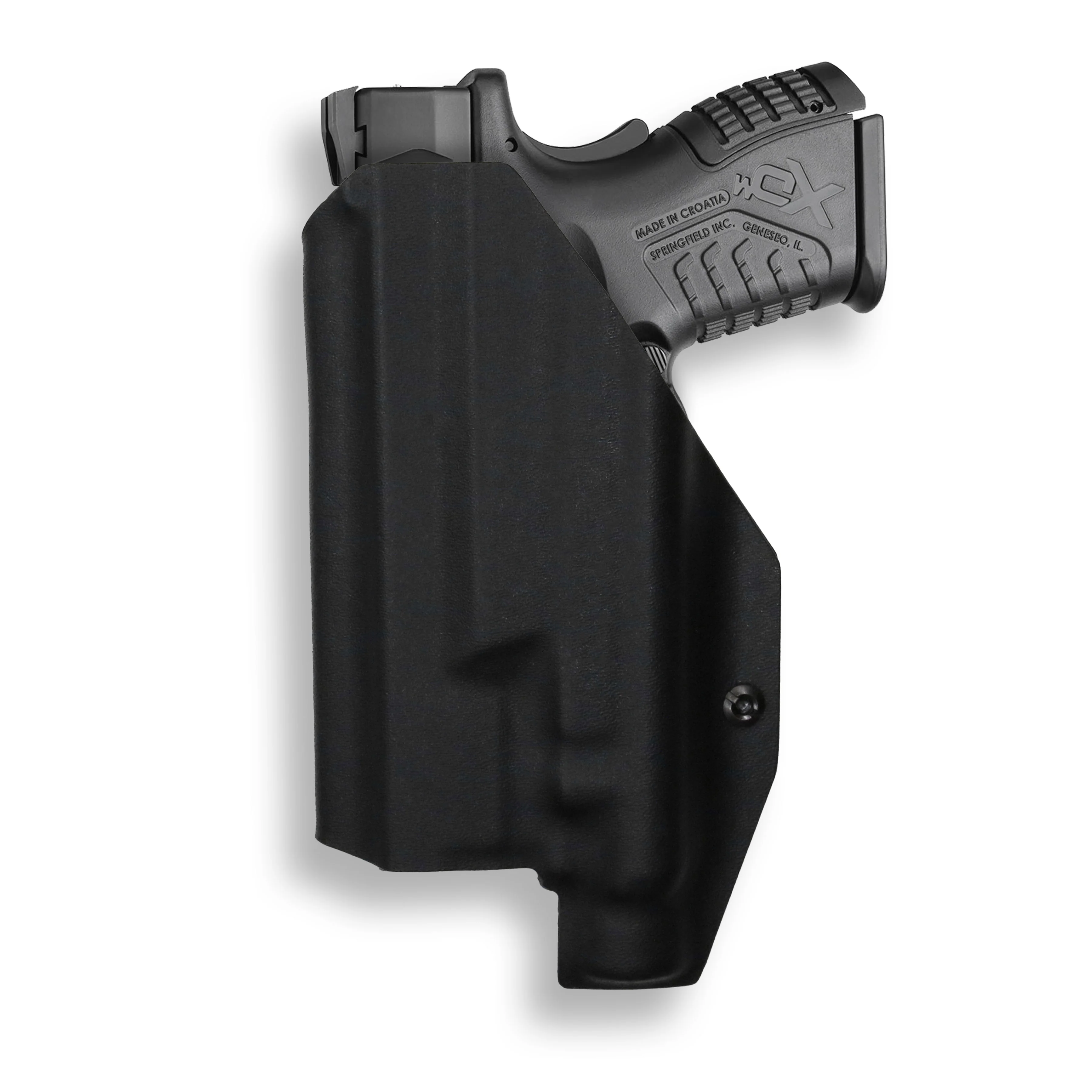 Springfield XD-M 3.8" 9MM/.40SW with Olight PL-Pro Valkyrie Light IWB Holster - Image 2
