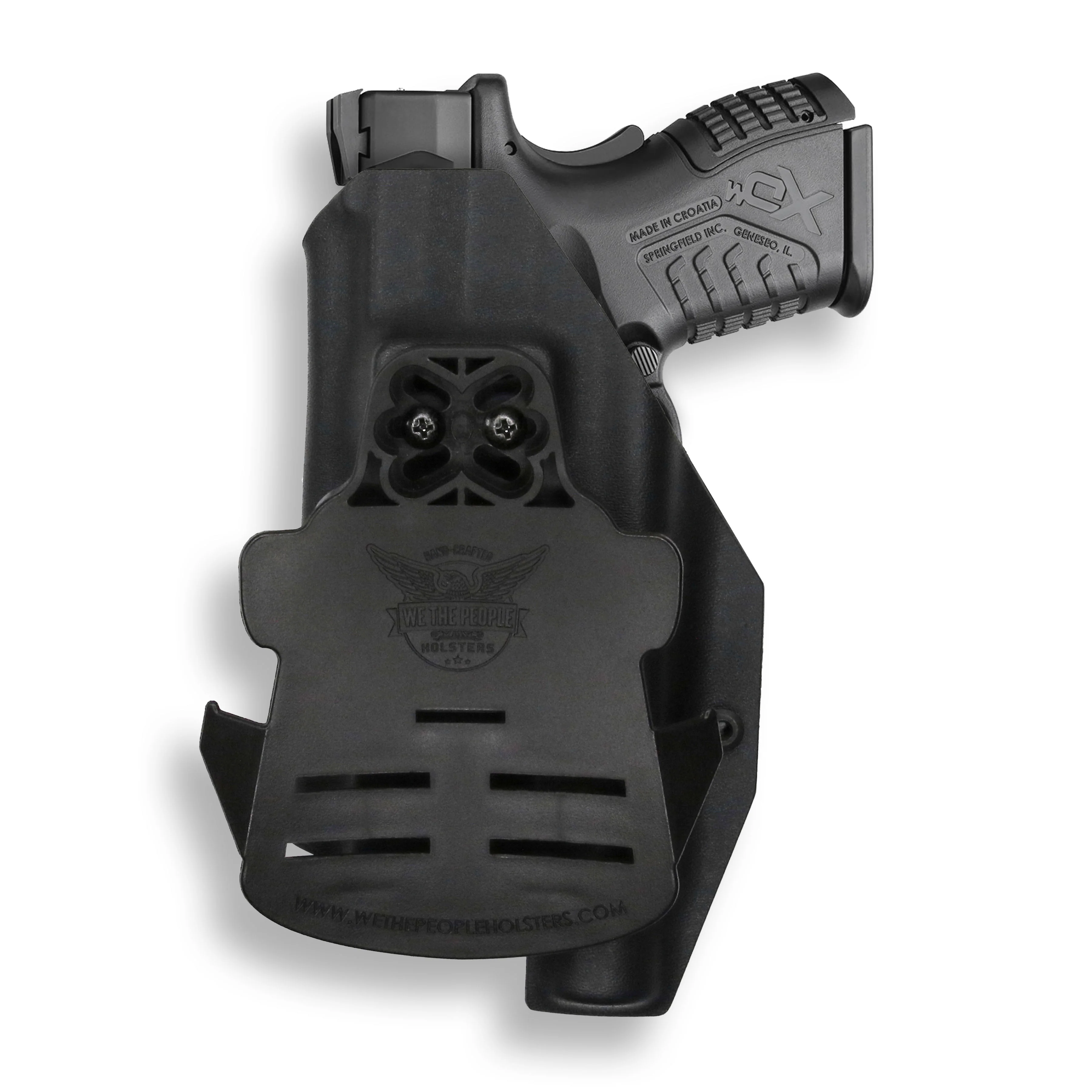 Springfield XD-M 3.8" 9MM/.40SW with Olight PL-Pro Valkyrie Light OWB Holster - Image 4