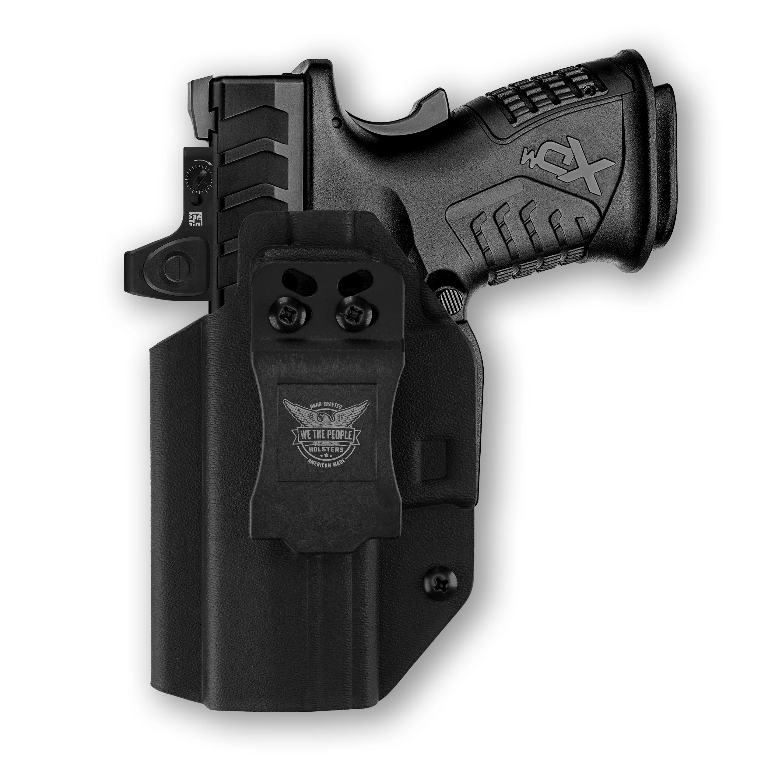 Springfield XD-M 3.8" Compact 9MM/.40SW Red Dot Optic Cut IWB Holster - Image 3