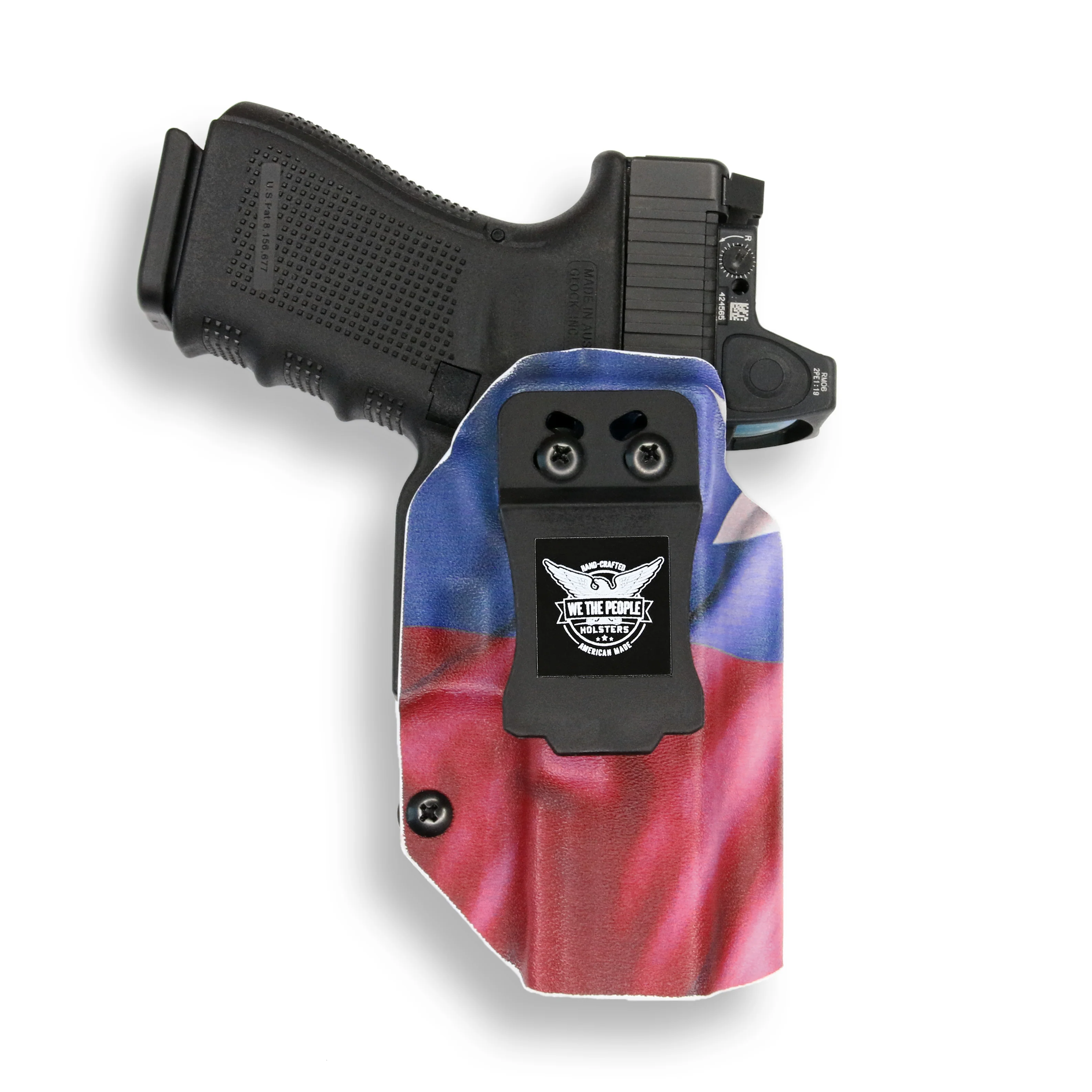 Glock 20 MOS with Surefire X300T-B Light Red Dot Optic Cut IWB Holster - Image 19