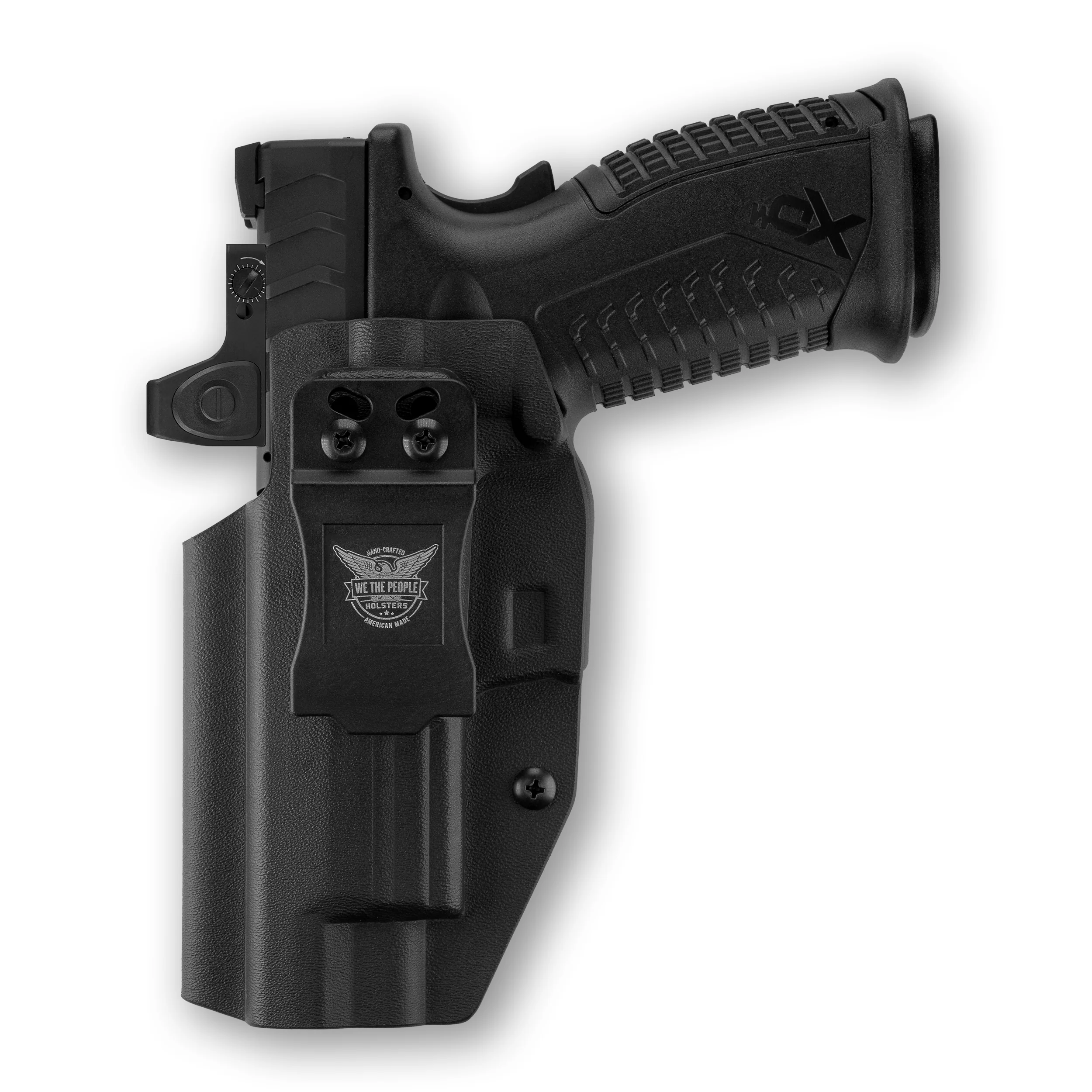 Springfield XD-M Elite 10MM 4.5" with Threaded Barrel Red Dot Optic Cut IWB Holster - Image 3