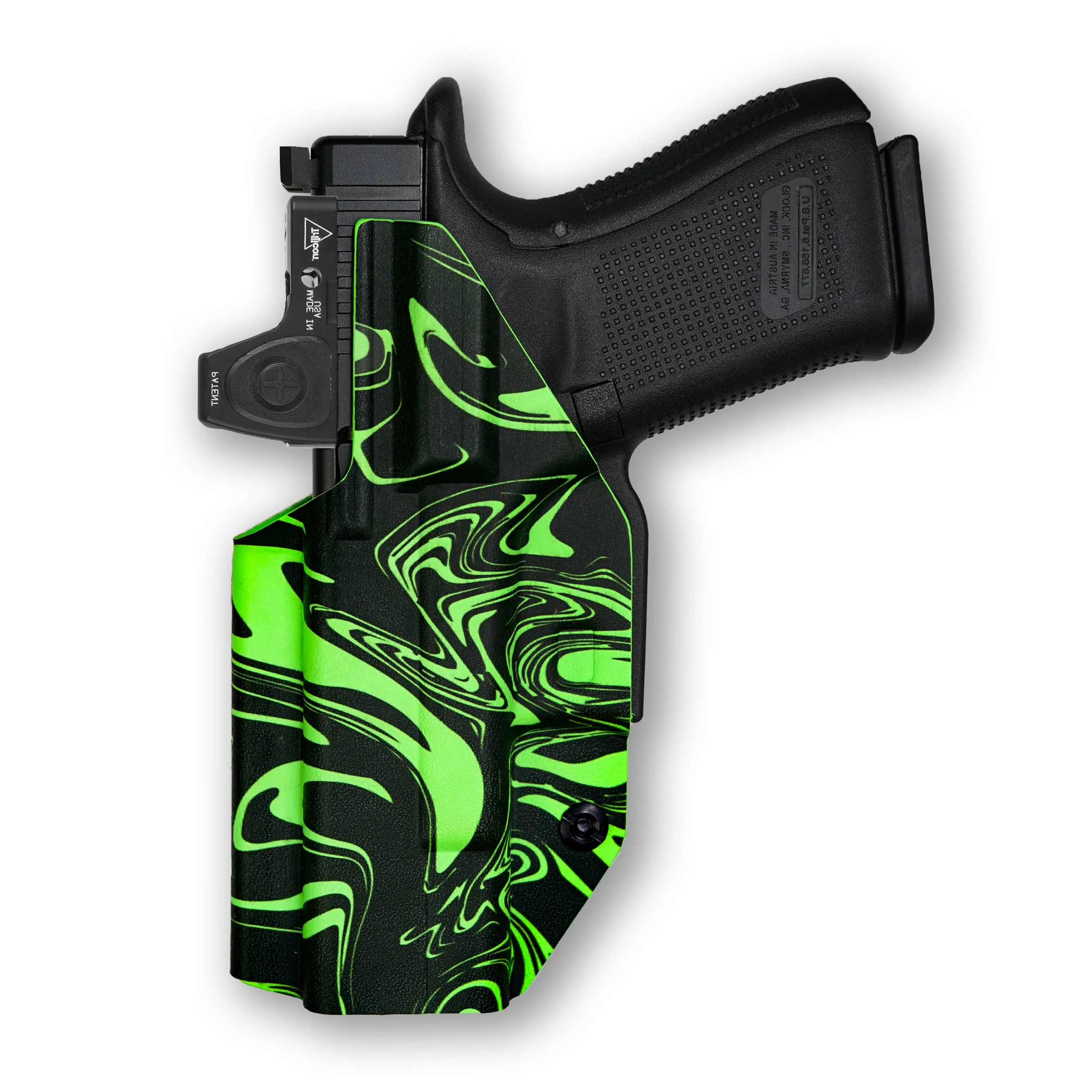 Glock 20 MOS with Surefire X300T-B Light Red Dot Optic Cut IWB Holster - Image 56