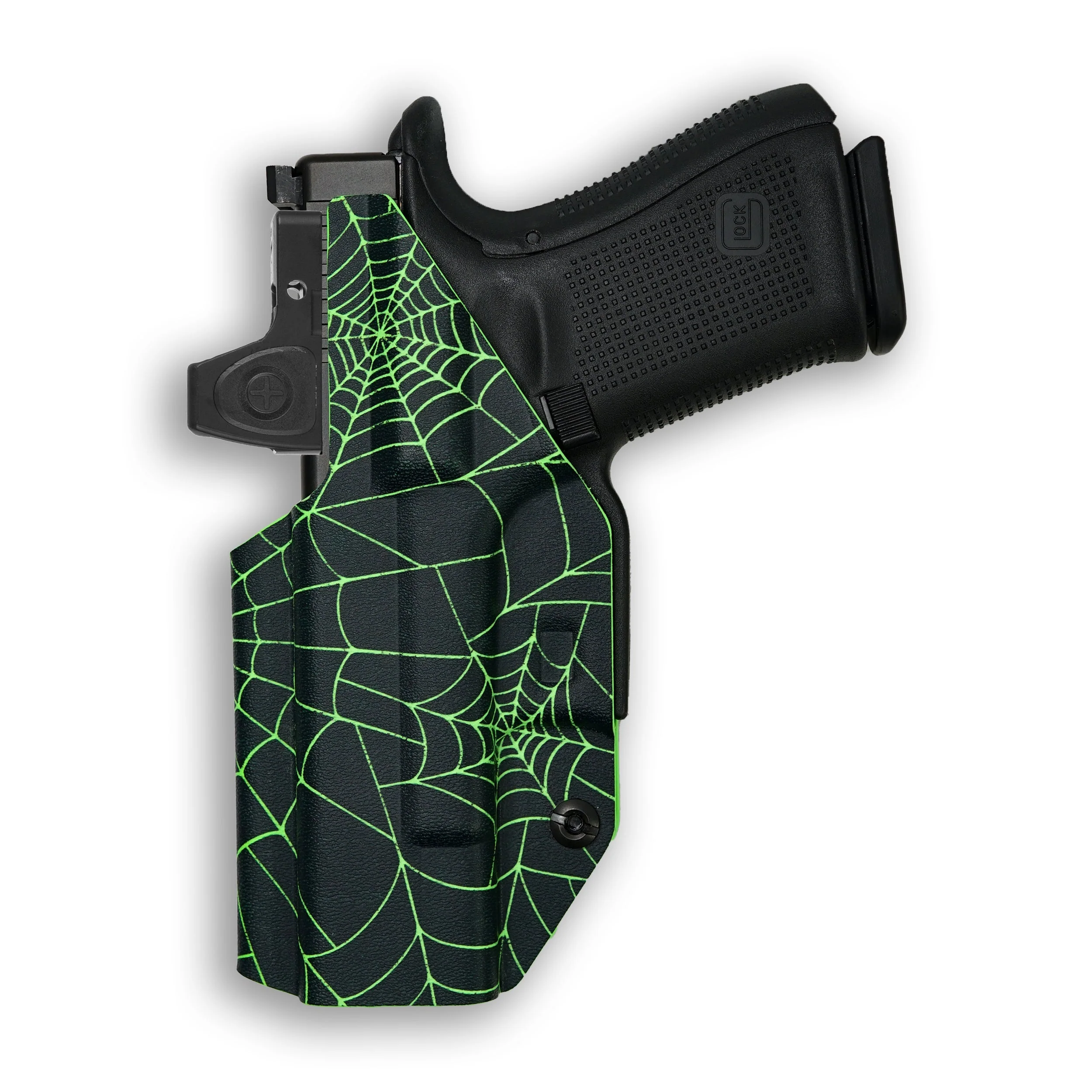Glock 20 MOS with Surefire X300T-B Light Red Dot Optic Cut IWB Holster - Image 80