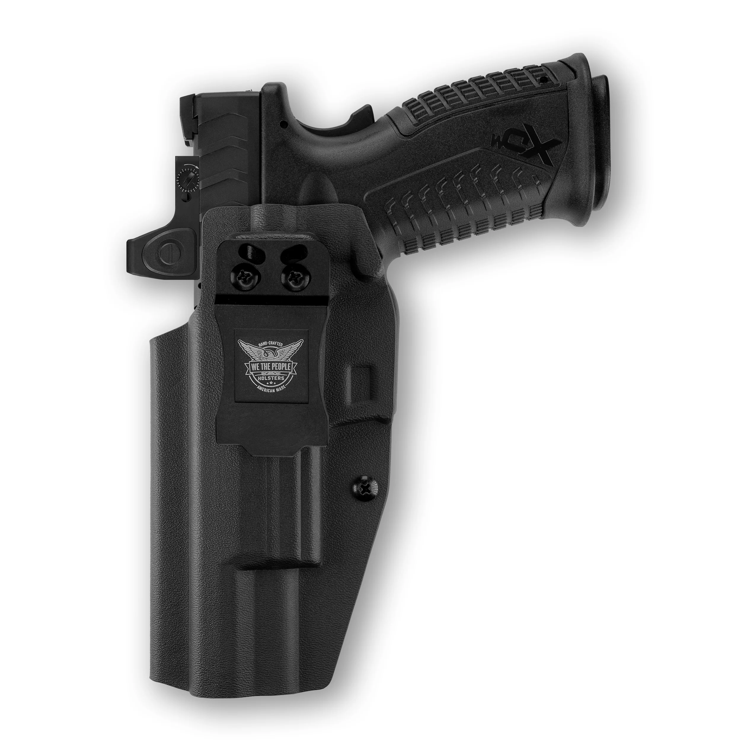 Springfield XD-M Elite 10MM OSP 4.5" with Threaded Barrel Red Dot Optic Cut IWB Holster - Image 3
