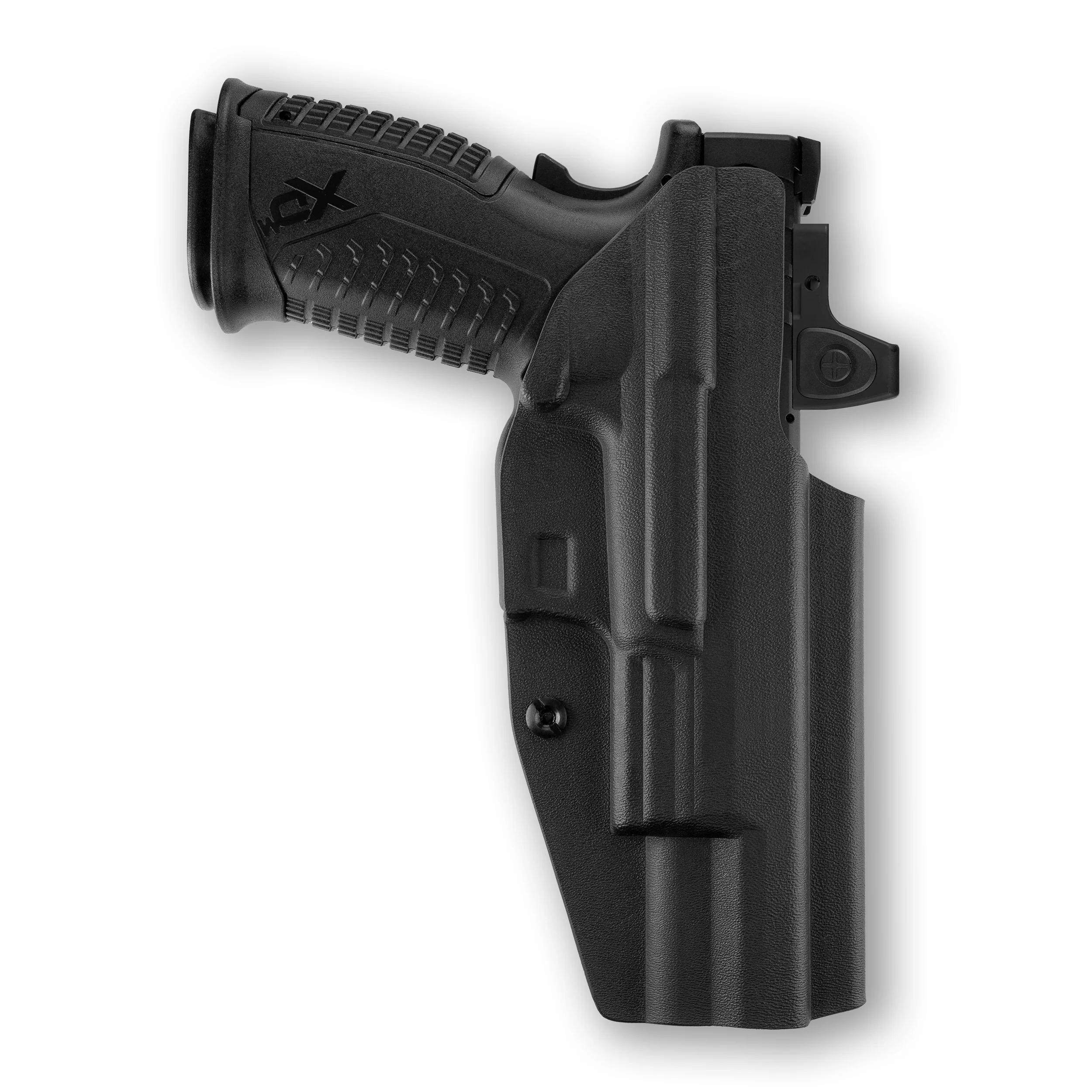 Springfield XD-M Elite 10MM OSP 4.5" with Threaded Barrel Red Dot Optic Cut IWB Holster - Image 4