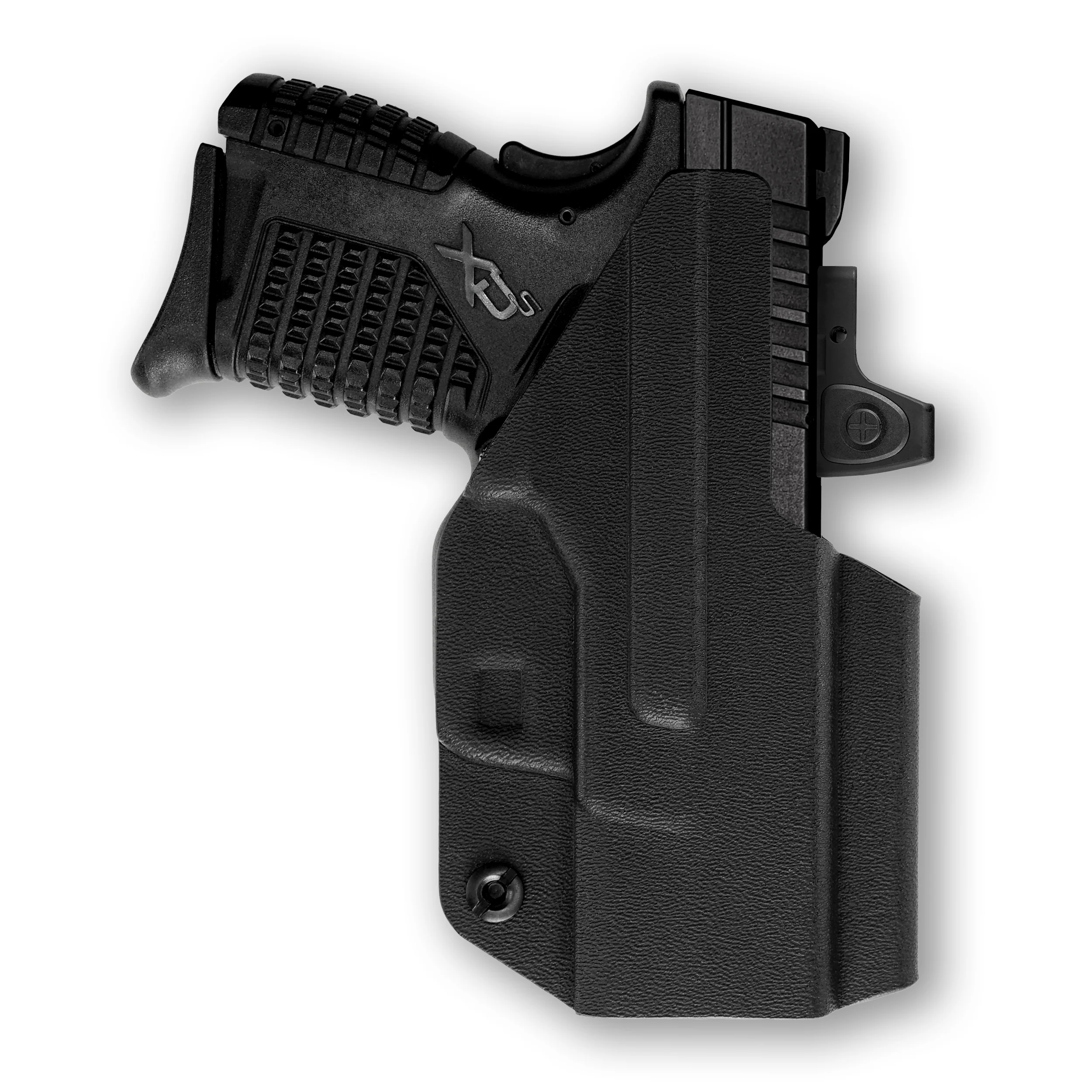 Springfield XD-S 3.3" 9MM/.40SW Red Dot Optic Cut IWB Holster - Image 4