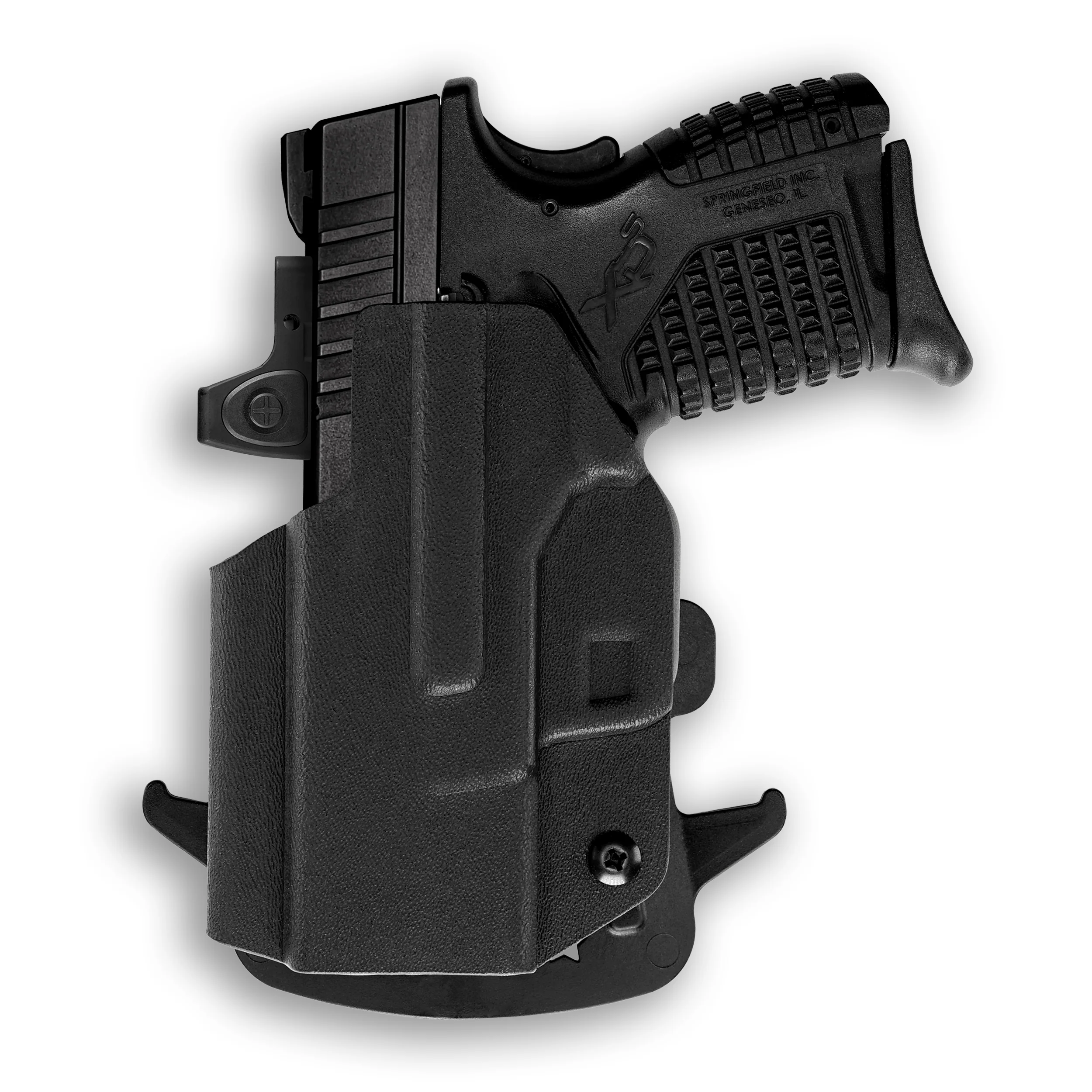 Springfield XD-S 3.3" 9MM/.40SW Red Dot Optic Cut OWB Holster - Image 3