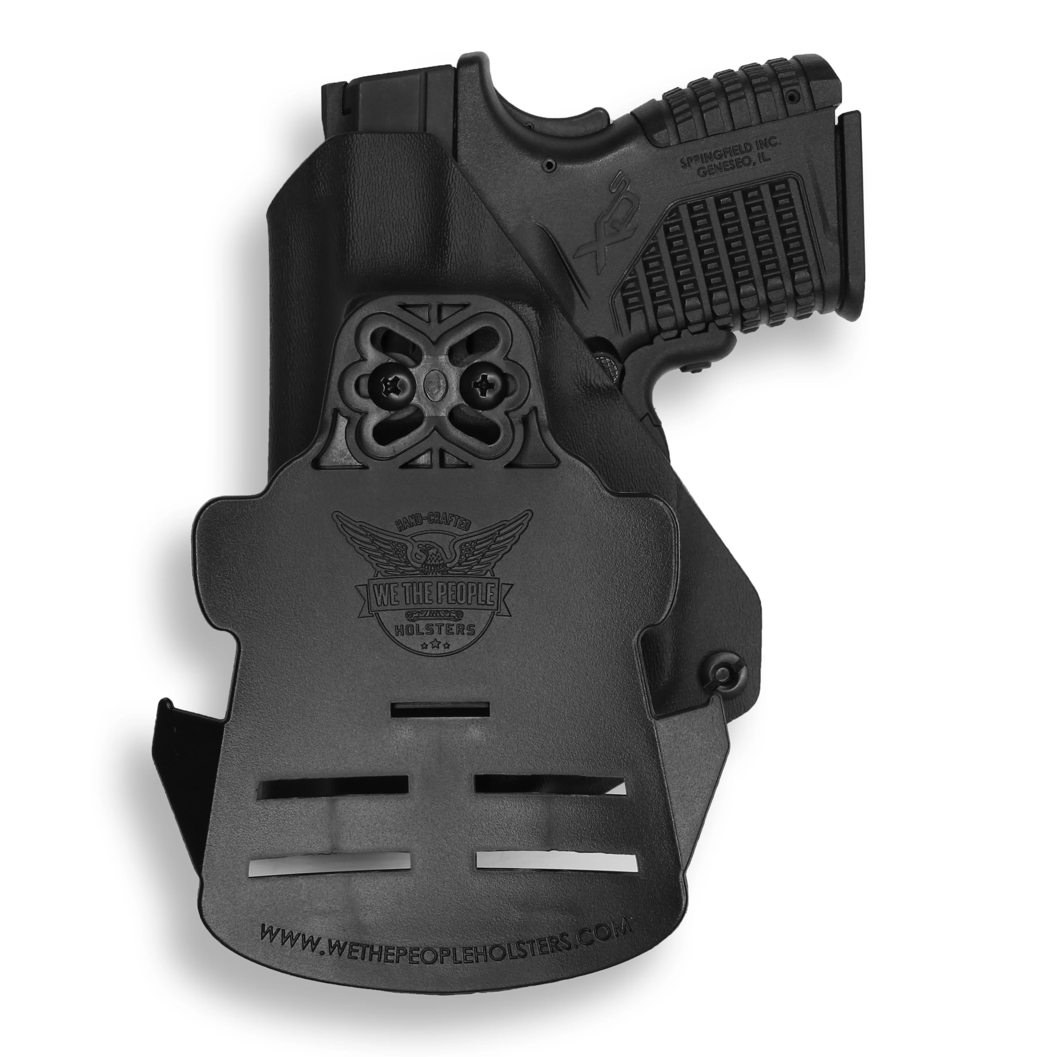 Springfield XD-S 3.3" 9MM/.40SW with Crimson Trace LG-469 Laser OWB Holster - Image 2