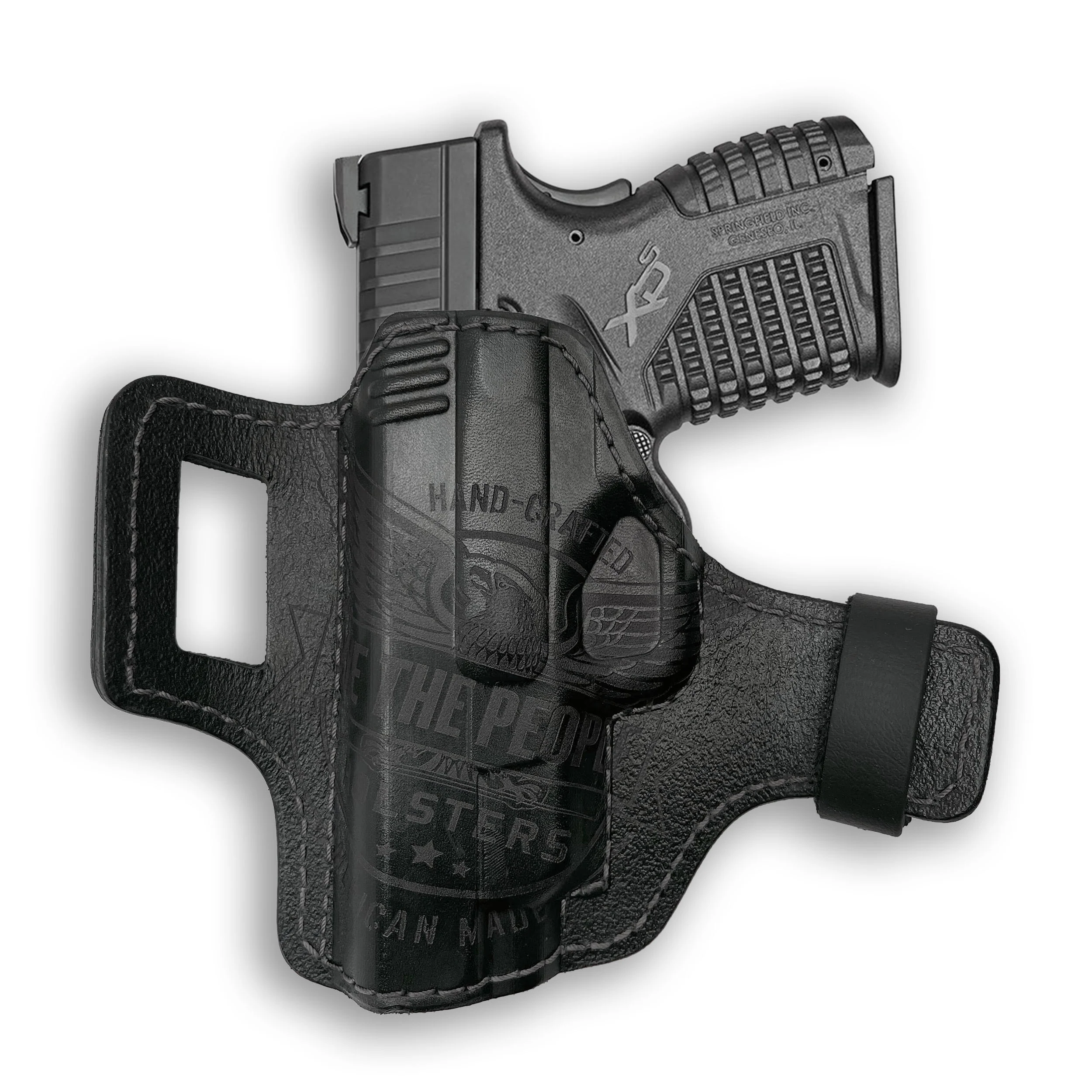 Springfield XD-S 4.0" Independence Leather OWB Holster - Image 5