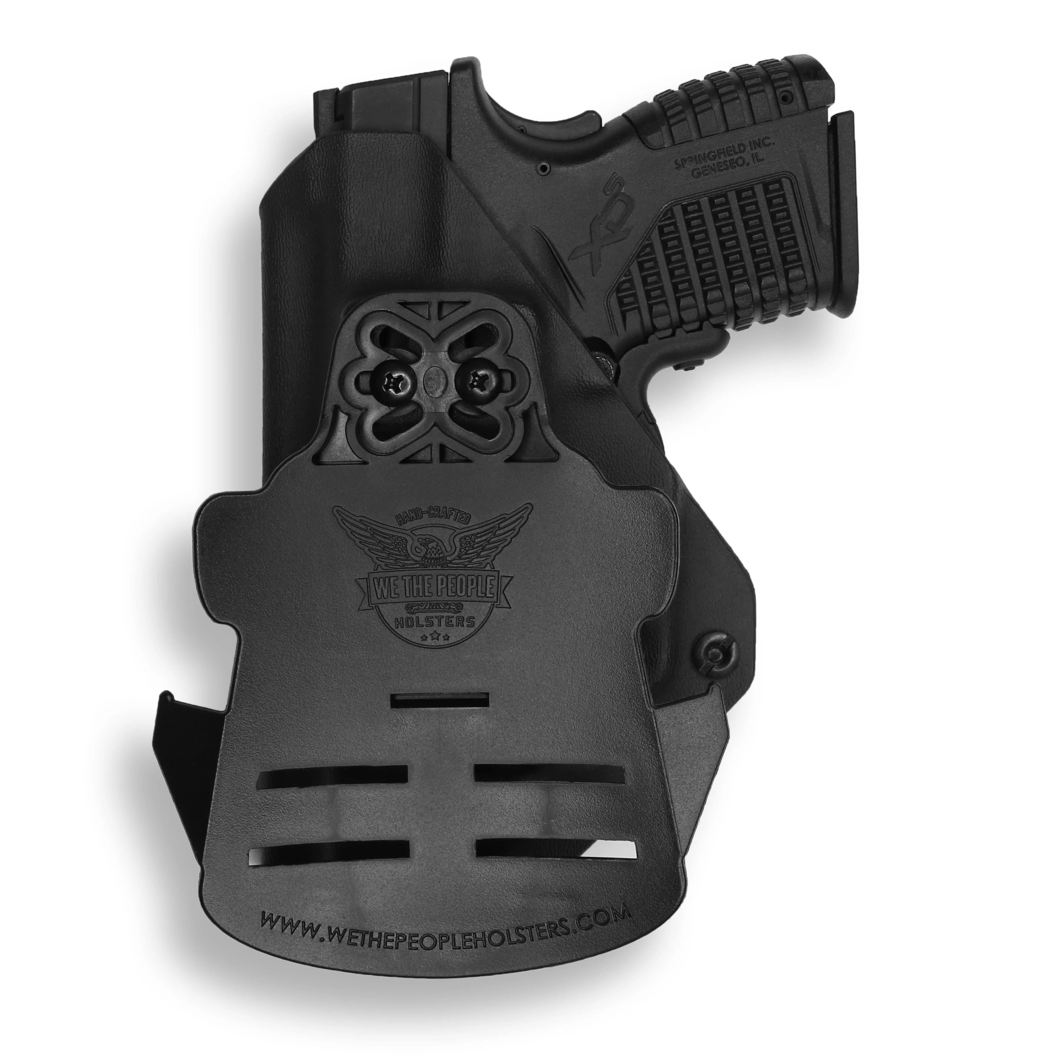 Springfield XD-S 4" 9MM/.40SW with Crimson Trace LG-469 Laser OWB Holster - Image 2