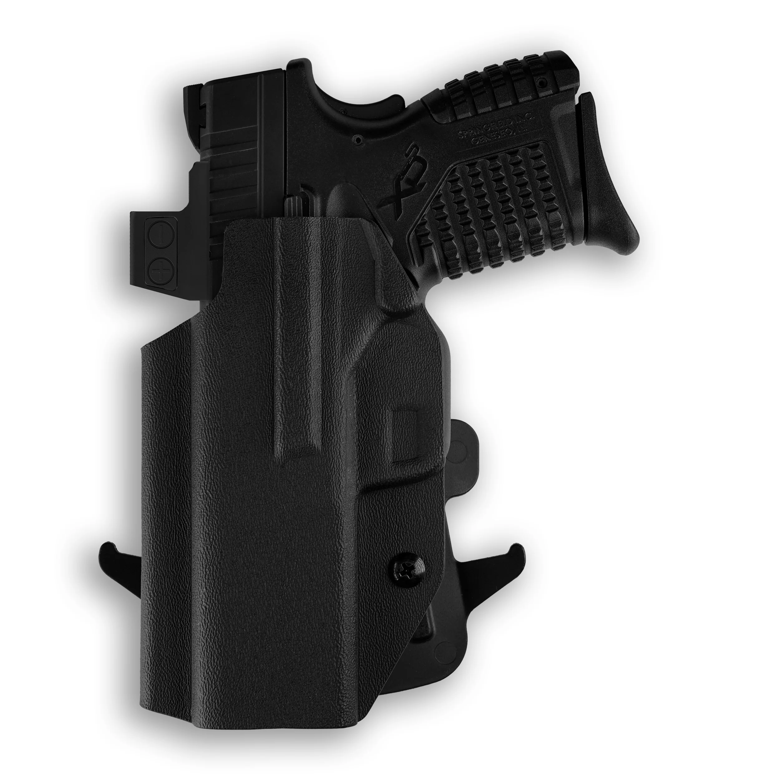 Springfield XD-S Mod.2 OSP 4" 45ACP Red Dot Optic Cut OWB Holster - Image 3