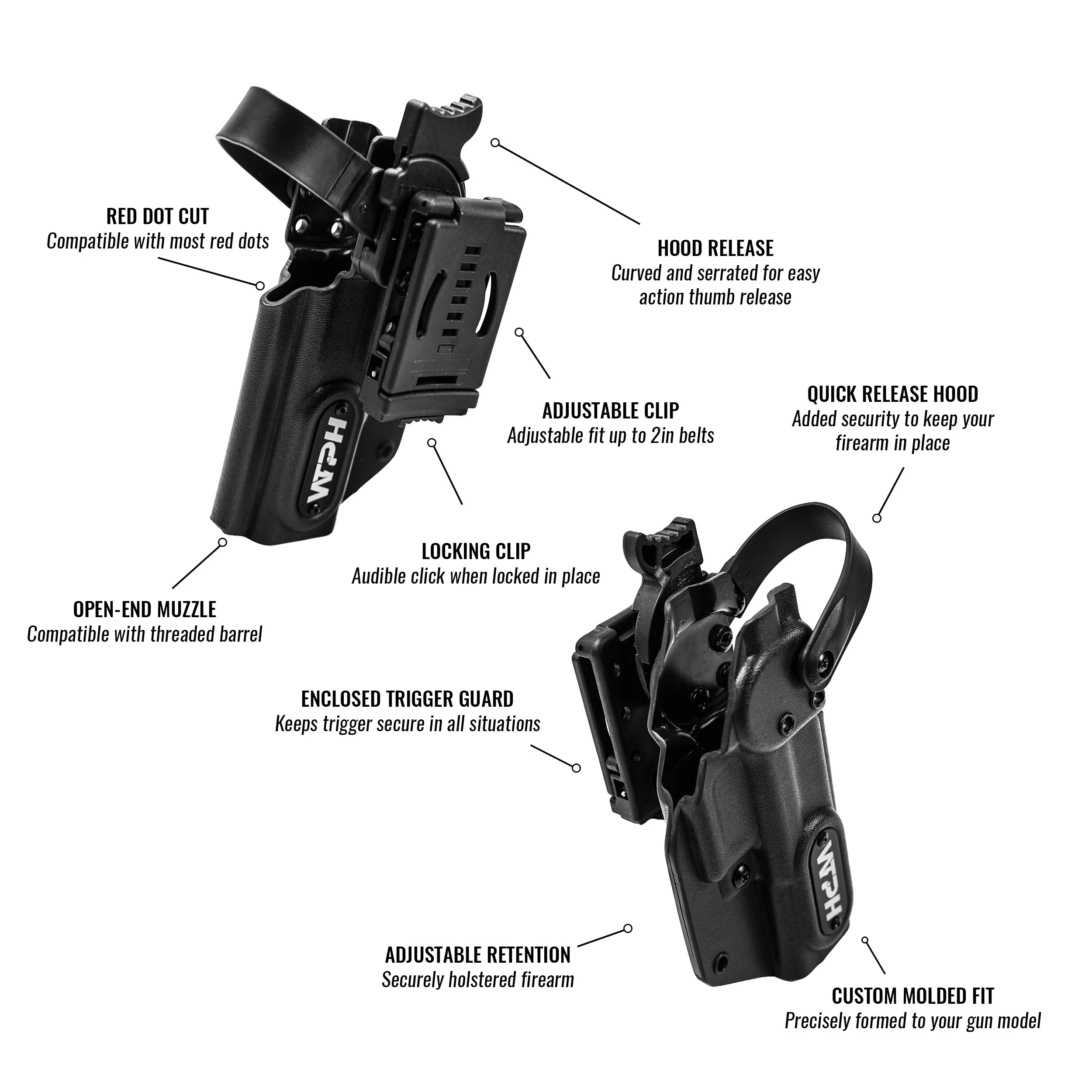 Staccato XC with Streamlight TLR-7/7A/7X Light Level 2 Duty Holster - Image 3