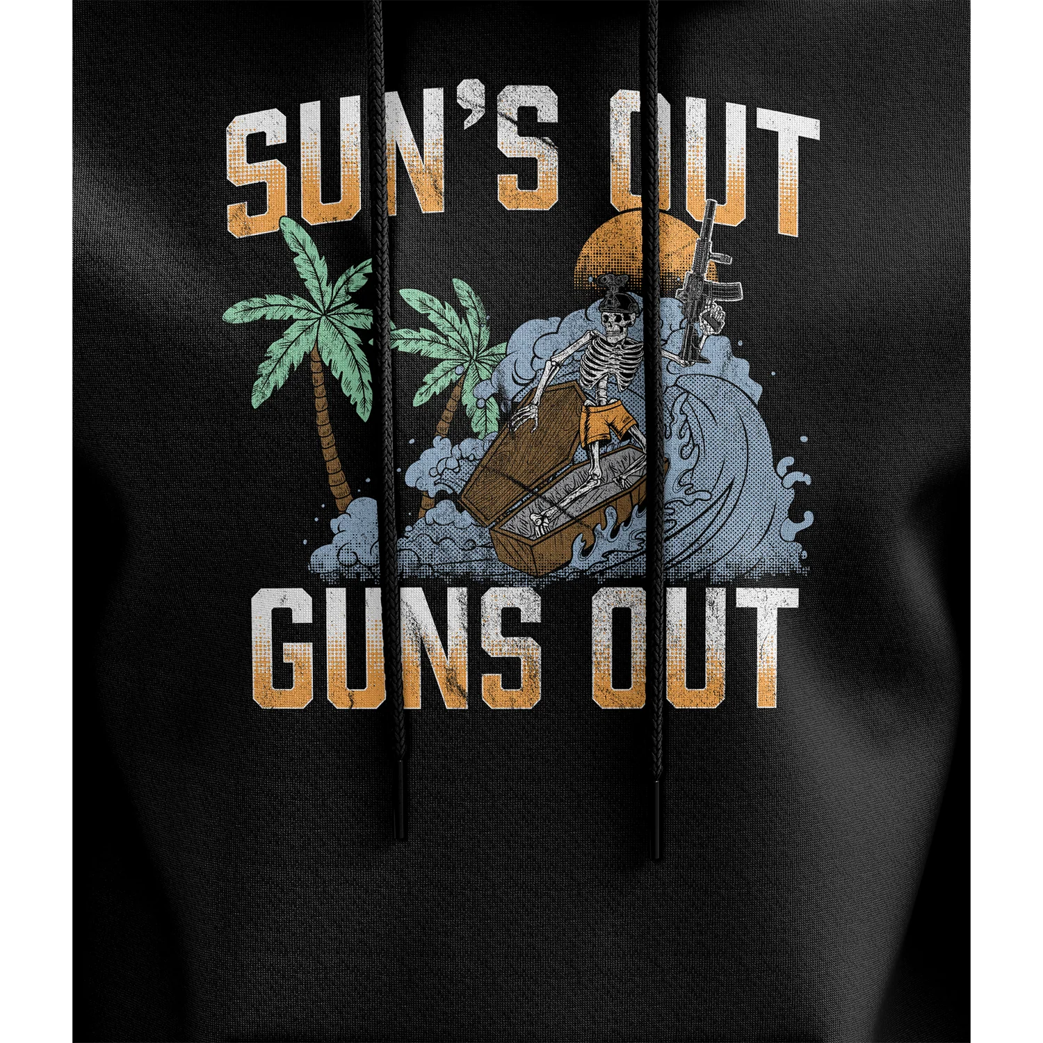 Sun's Out, Guns Out Hoodie - Image 3