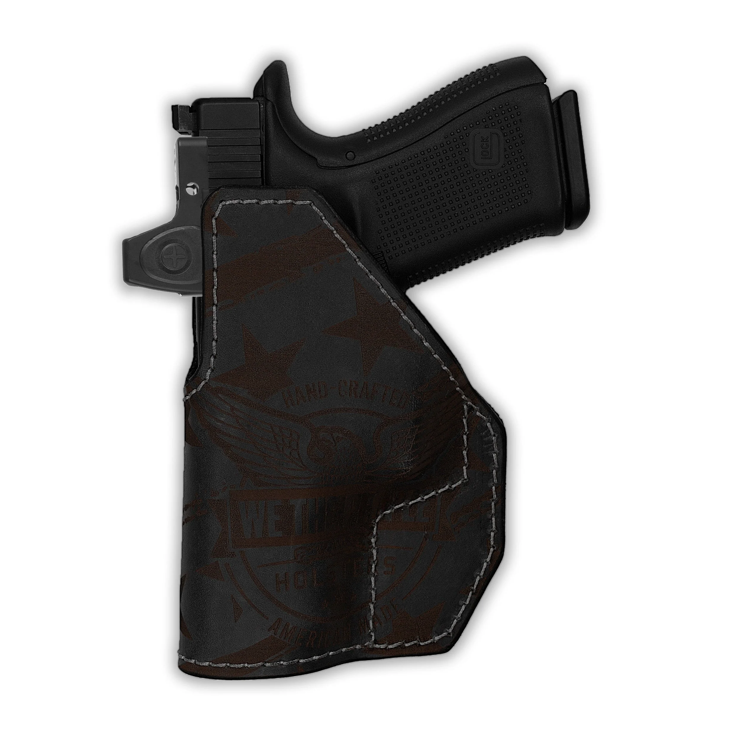 Taurus G3C Red Dot Optic Cut Independence Leather IWB Slimfit Holster - Image 4