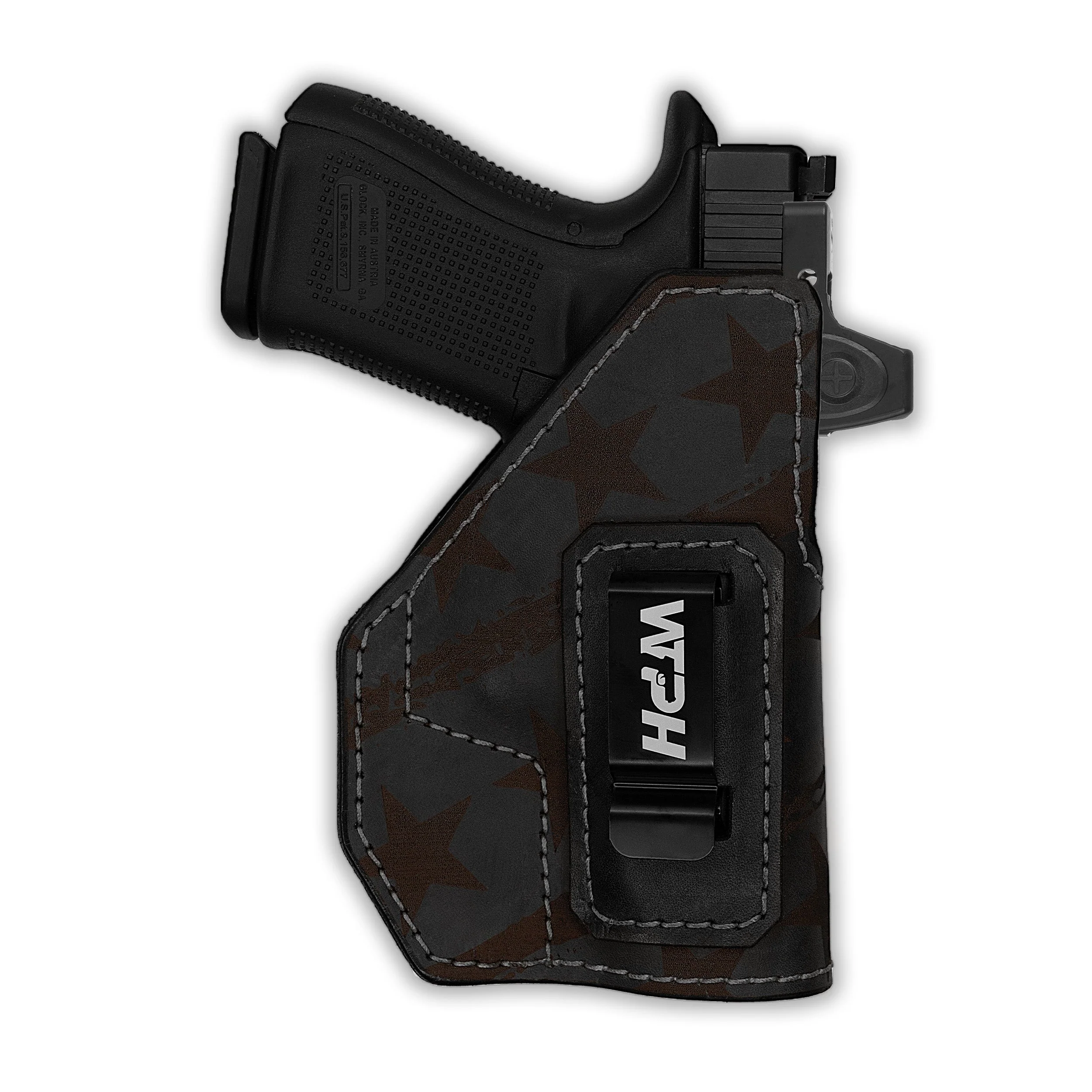 Taurus PT-111 Red Dot Optic Cut Independence Leather IWB Slimfit Holster - Image 3