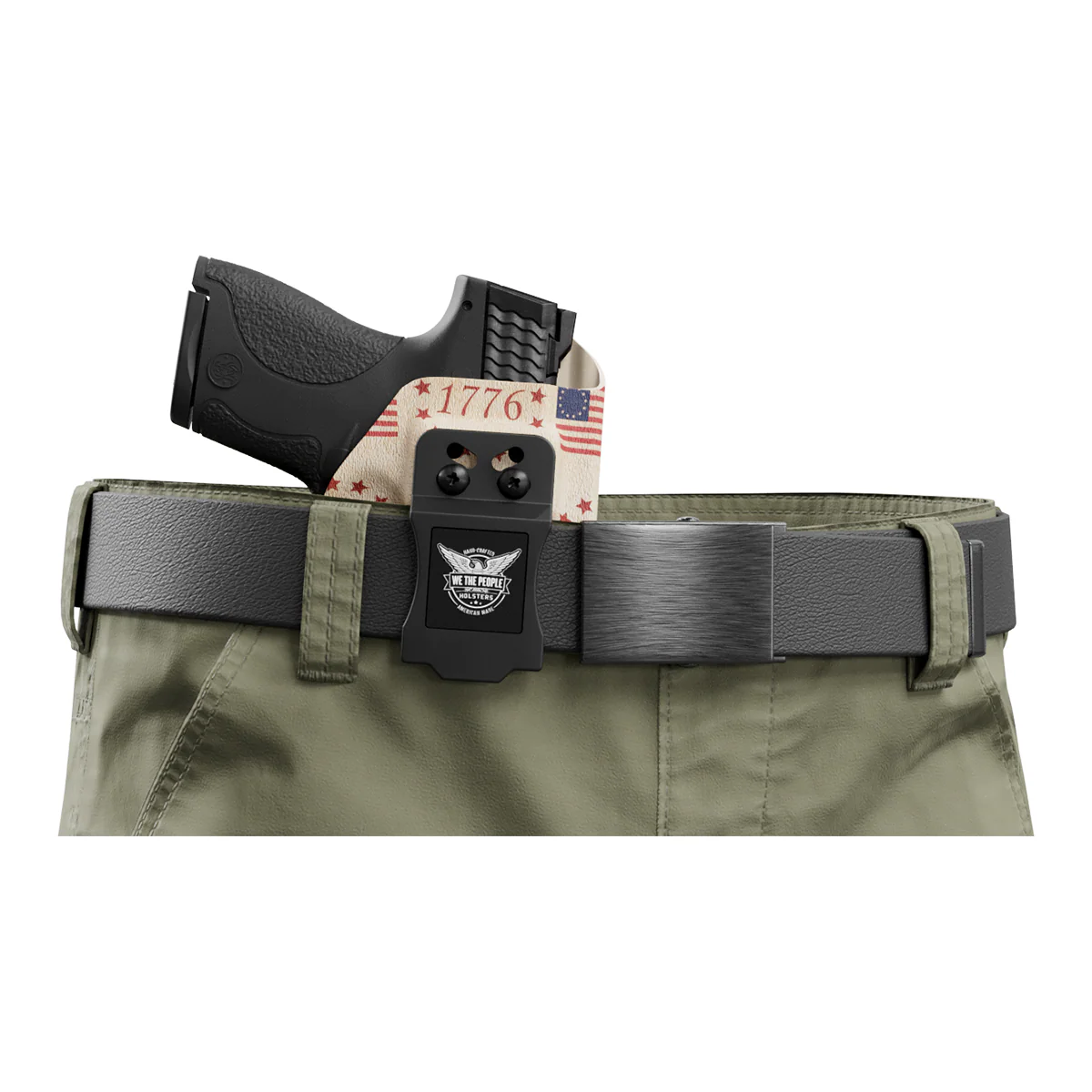 The Betsy Ross Flag Tribute to Independence Day 1776 Custom Printed Holster - IWB Kydex Holster - Image 5