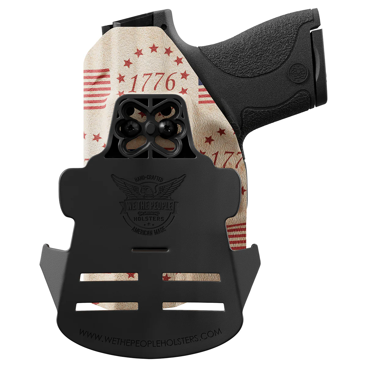 The Betsy Ross Flag Tribute to Independence Day 1776 Custom Printed Holster - OWB Kydex Holster - Image 3