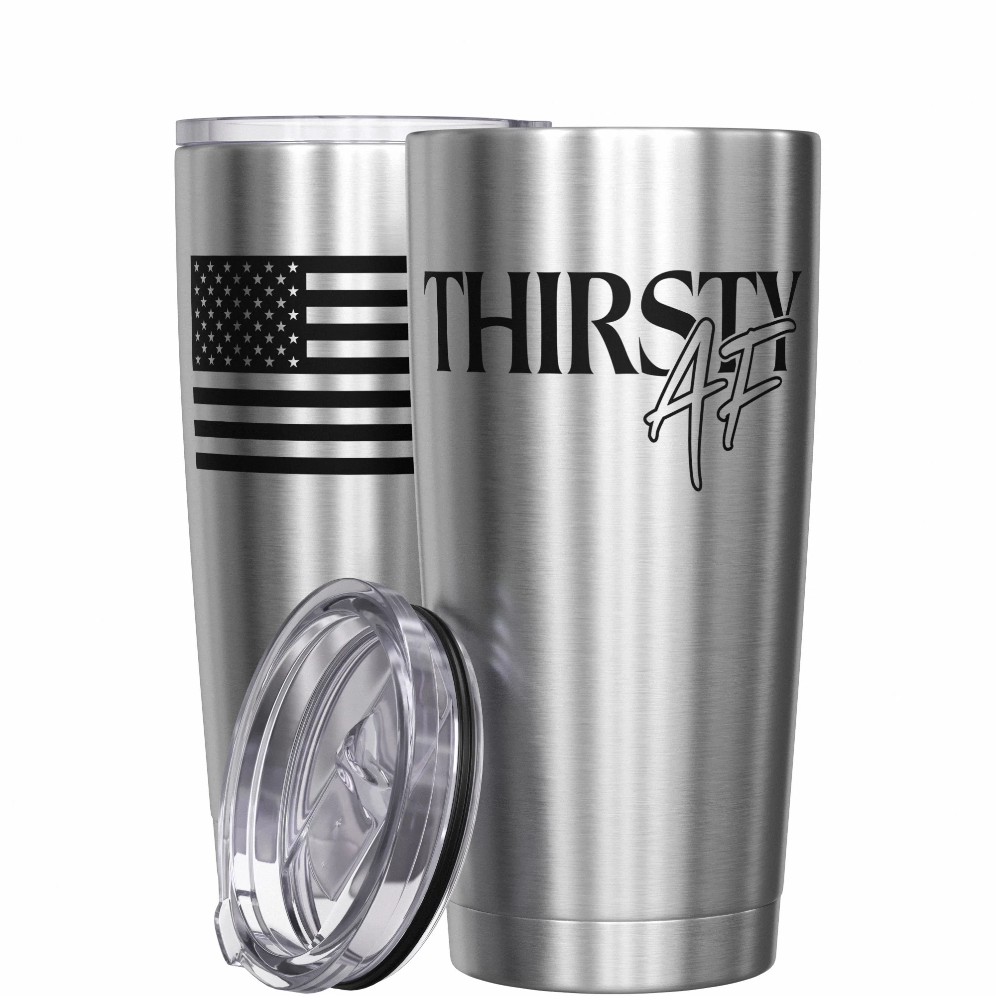 Thirsty AF Stainless Steel Tumbler - Image 11