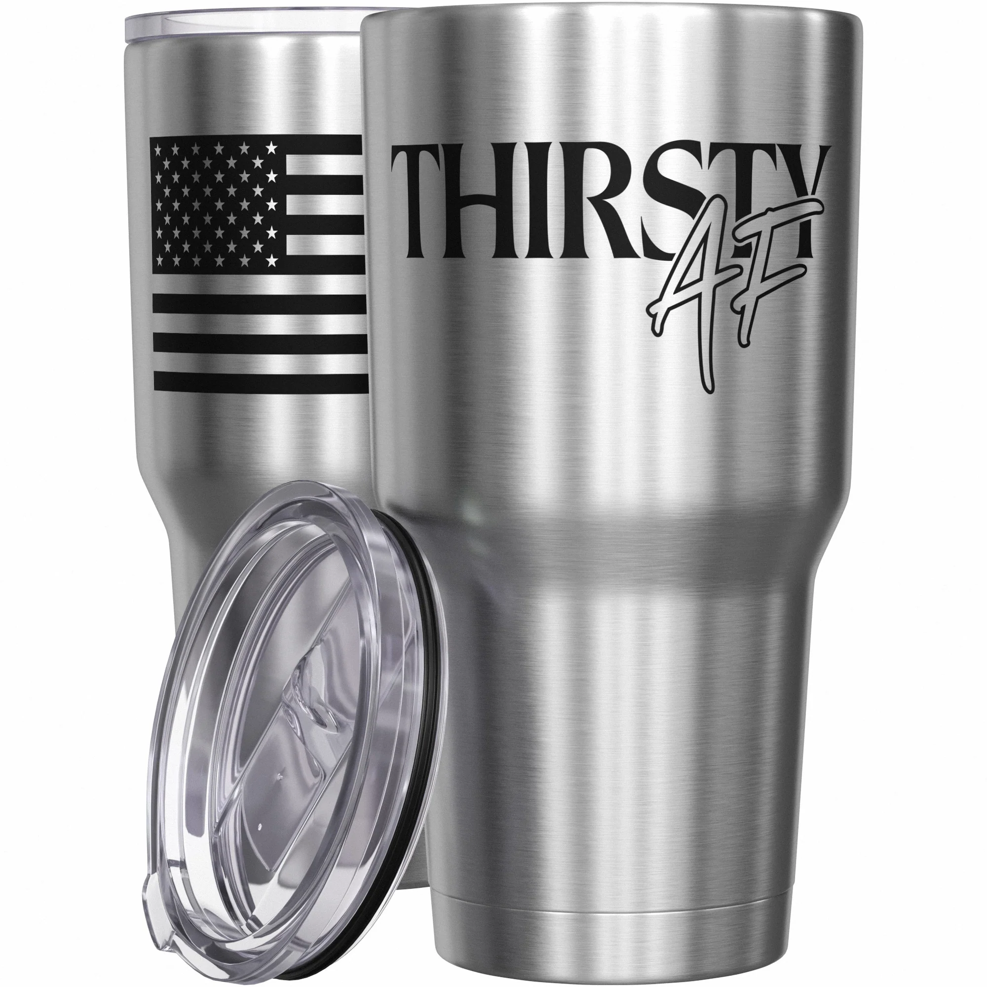 Thirsty AF Stainless Steel Tumbler - Image 7