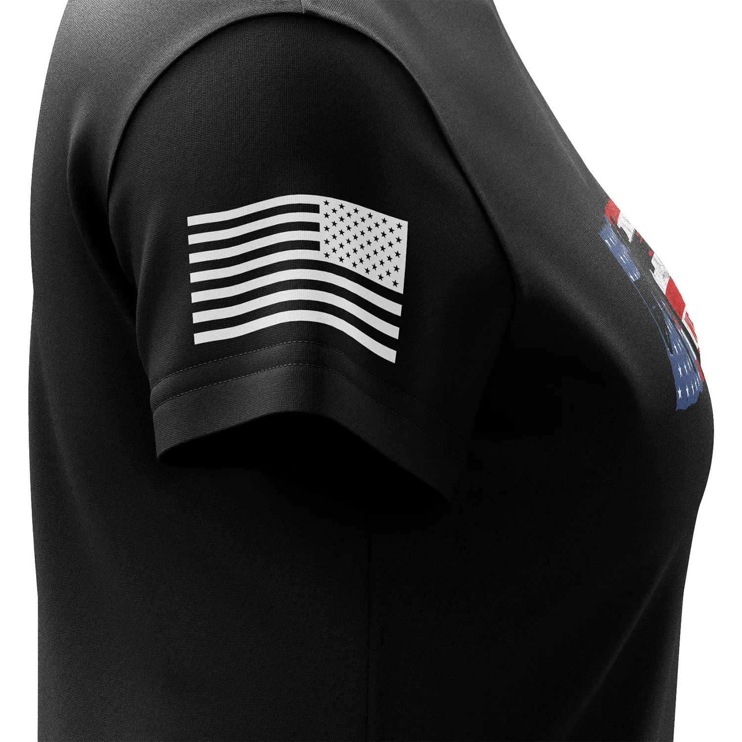 US Flag AR Women's Short Sleeve Shirt - Image 5