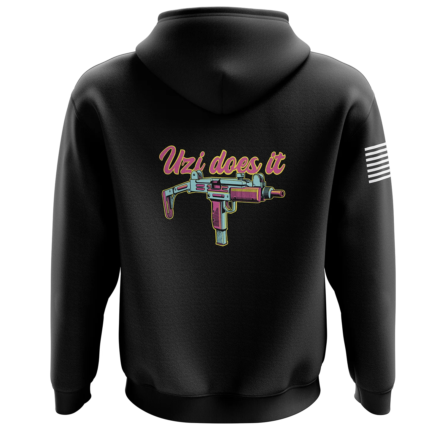 Uzi Does It Zip Up Hoodie - Image 3