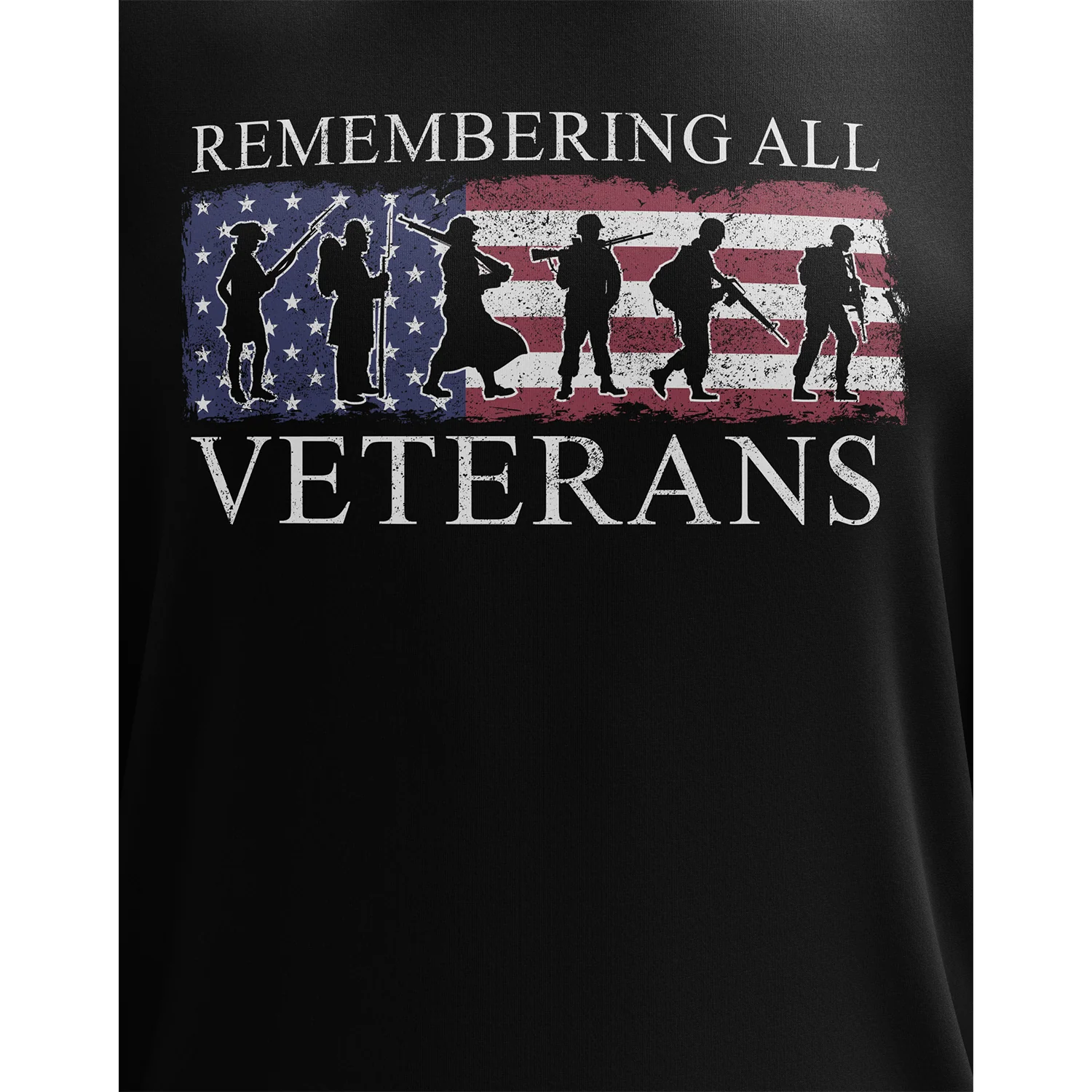 Veterans Remembered Long Sleeve Shirt - Image 3