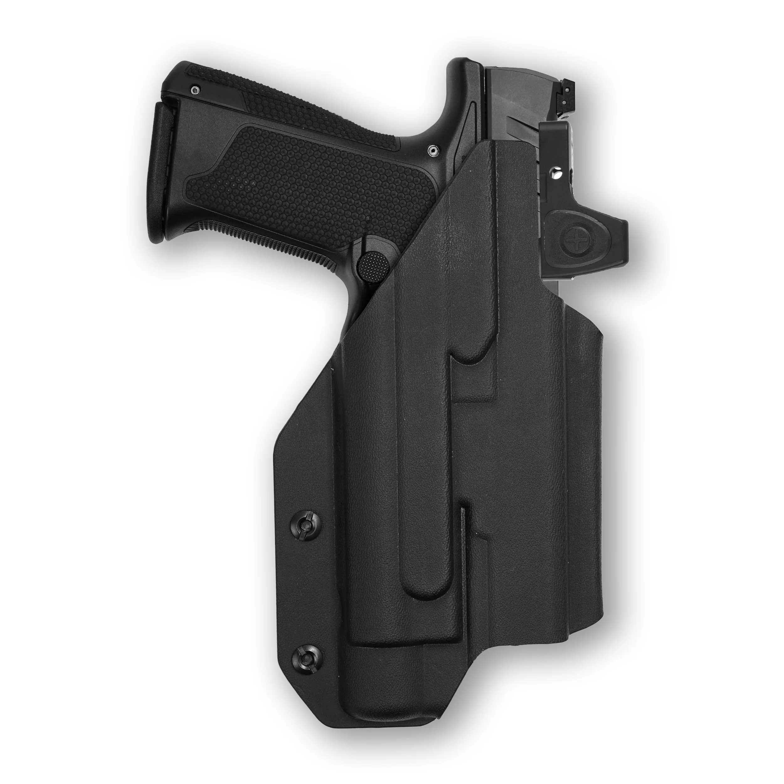 Walther PDP Compact 4" with Streamlight TLR-1/1S/HL Light Red Dot Optic Cut IWB Holster - Image 4