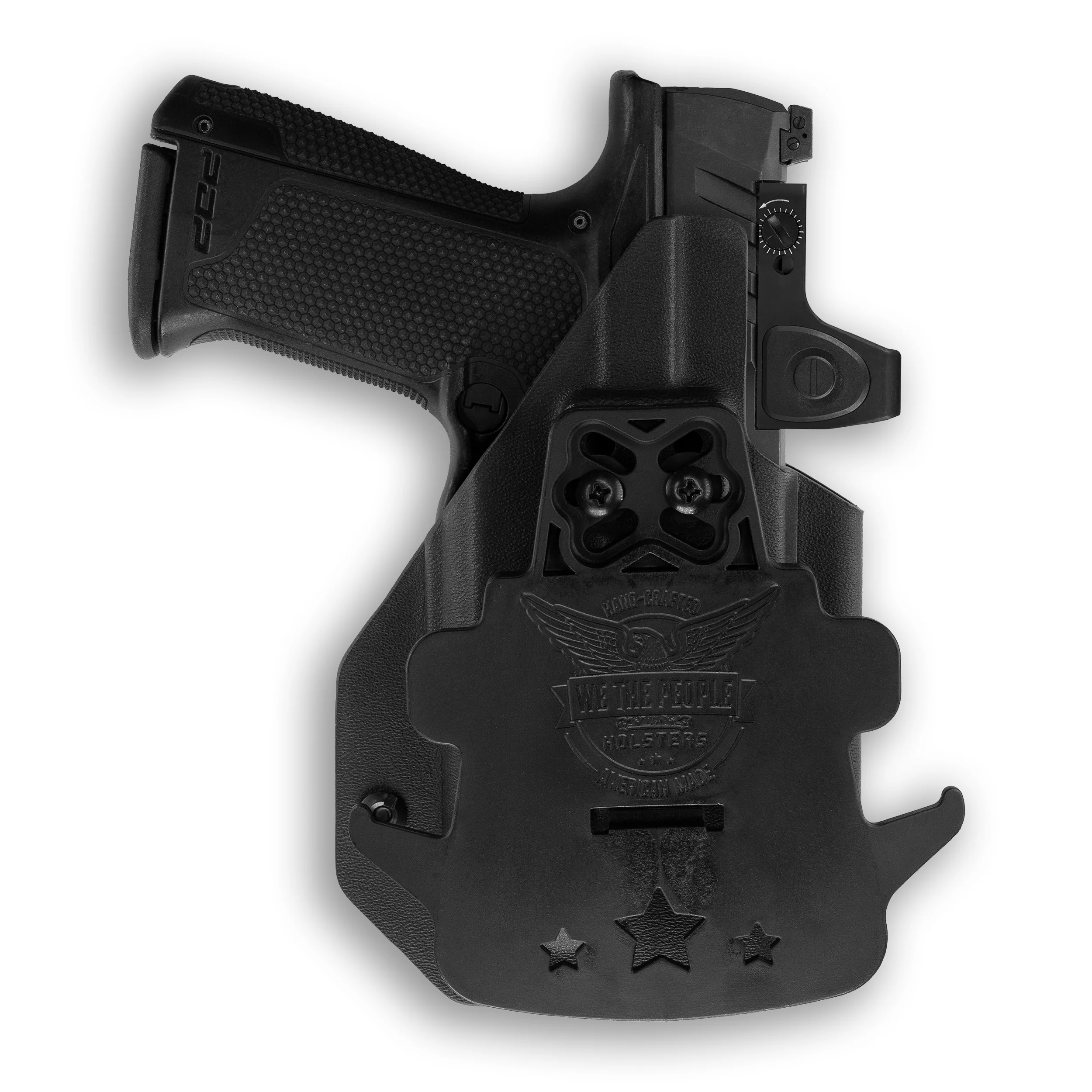 Walther PDP Compact 4" with Streamlight TLR-7/7A/7X Light Red Dot Optic Cut OWB Holster - Image 4