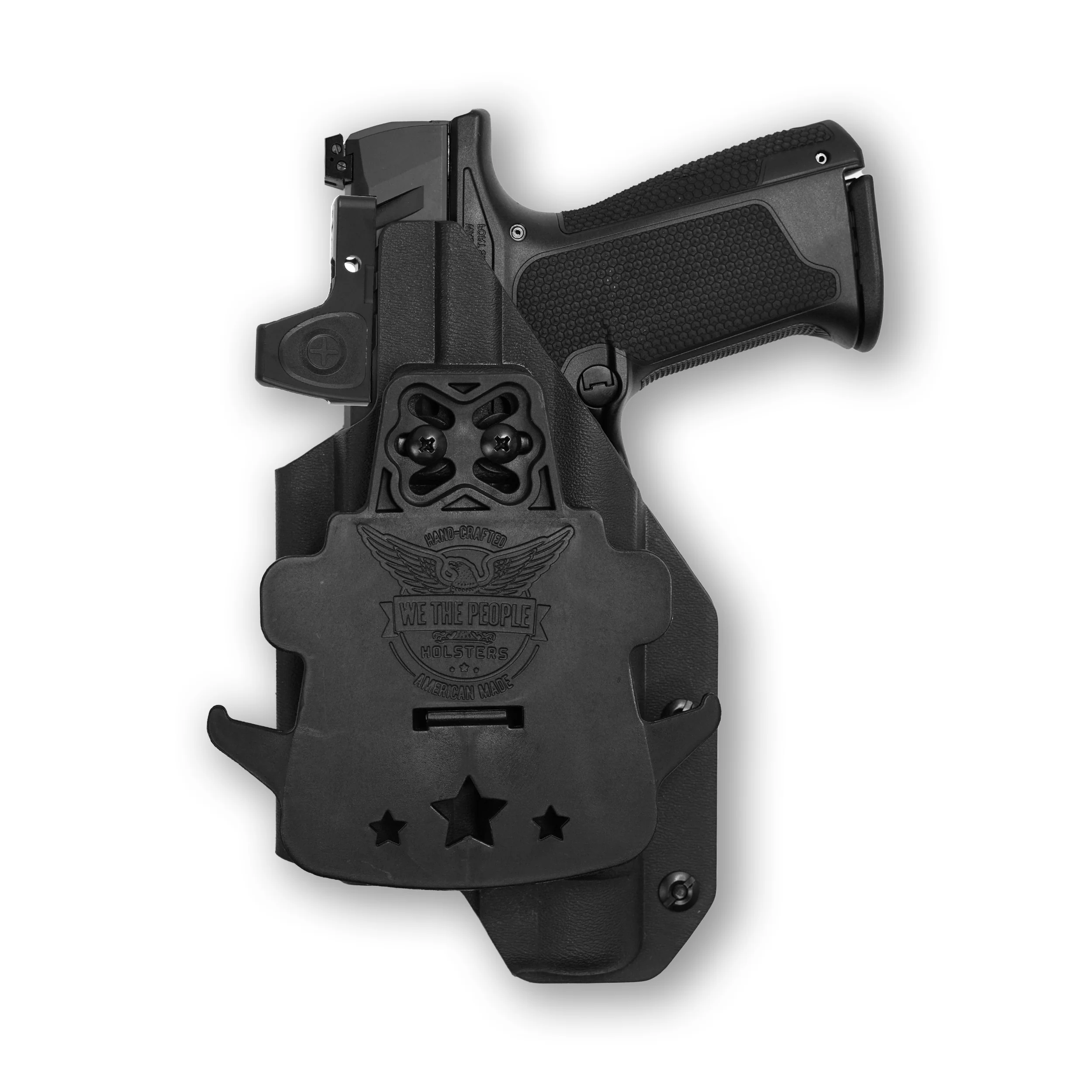 Walther PDP Full Size 4" with Streamlight TLR-1/1S/HL Light Red Dot Optic Cut OWB Holster - Image 2