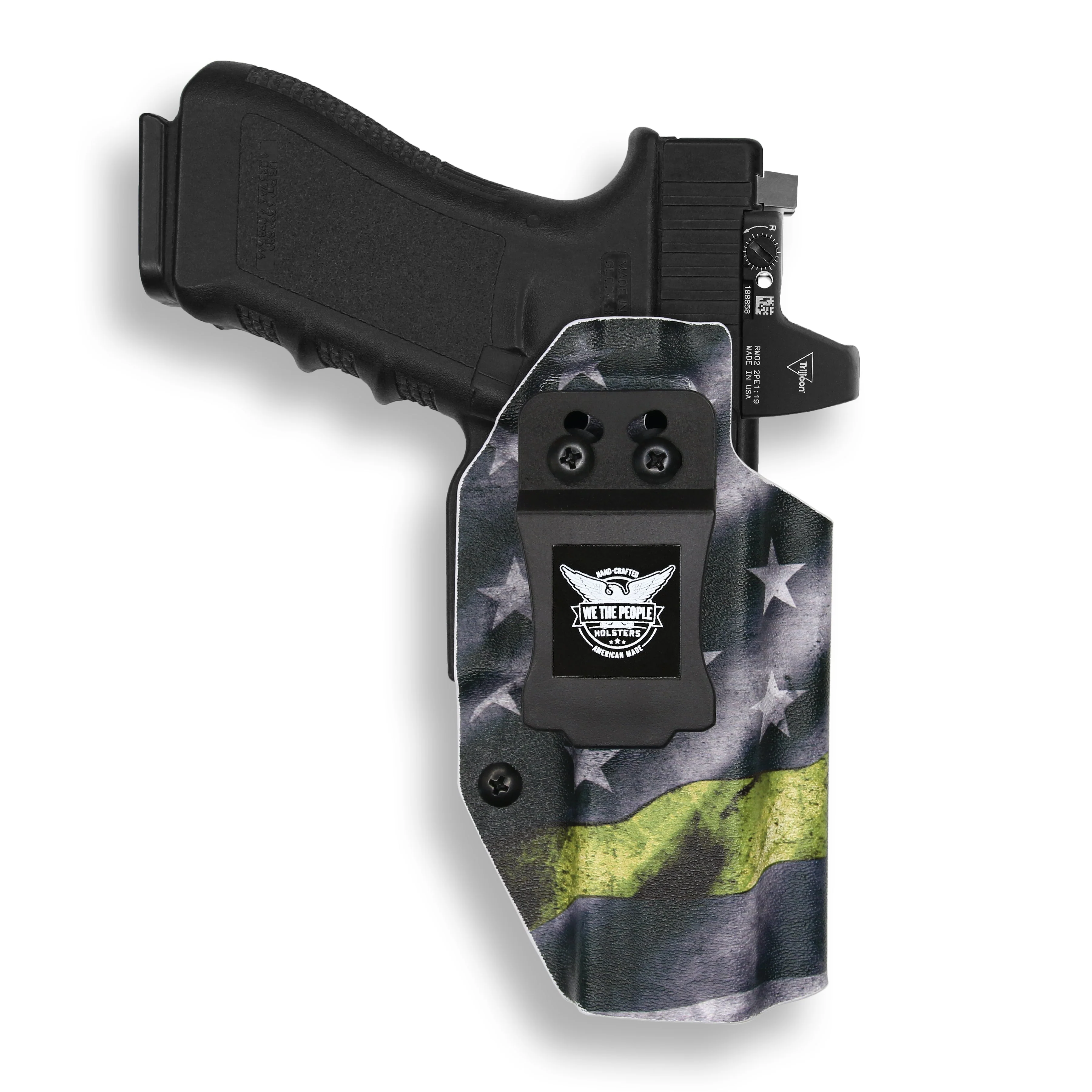 Walther PDP Full Size 5" Red Dot Optic Cut IWB Holster - Image 17
