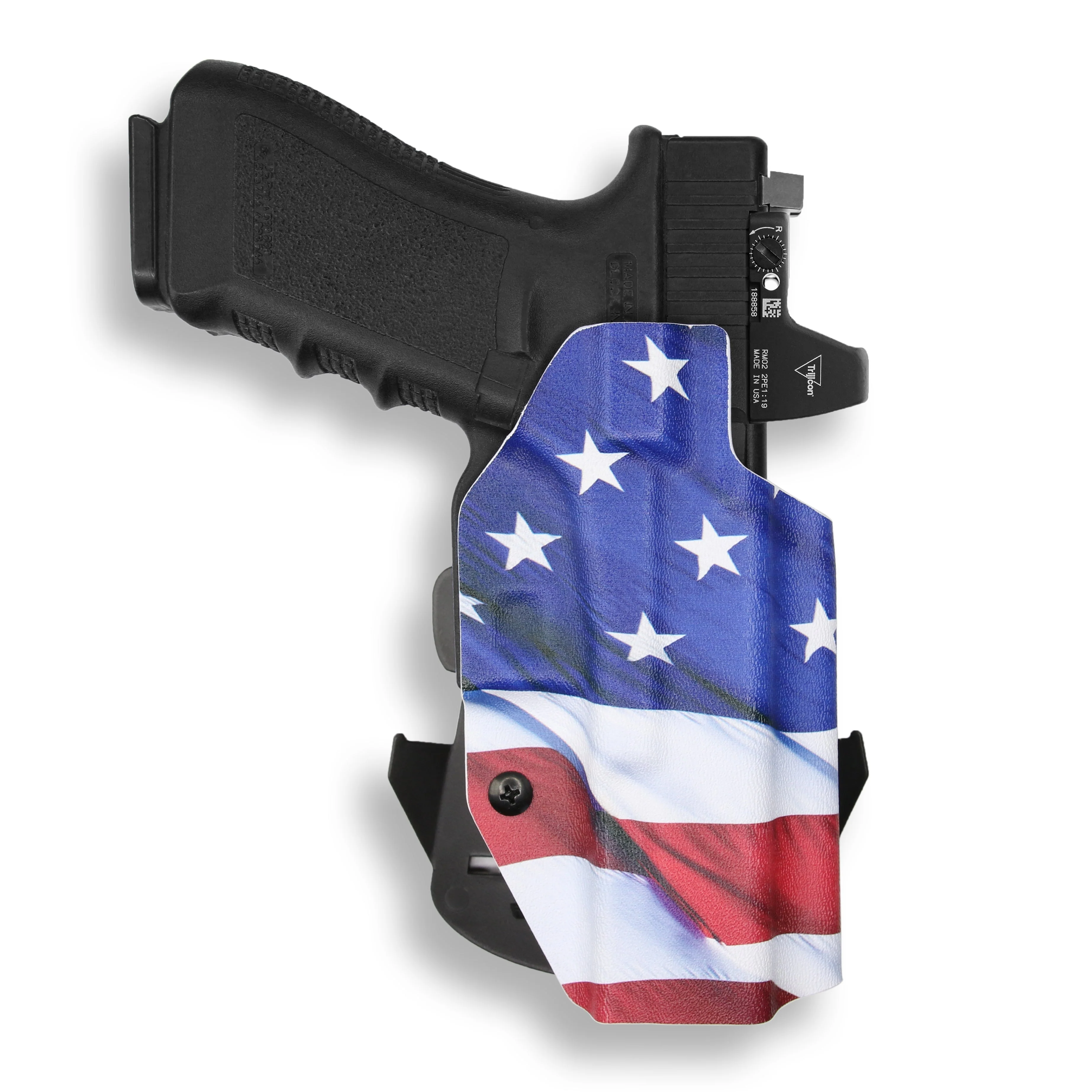 Walther PDP Full Size 5" Red Dot Optic Cut OWB Holster - Image 9