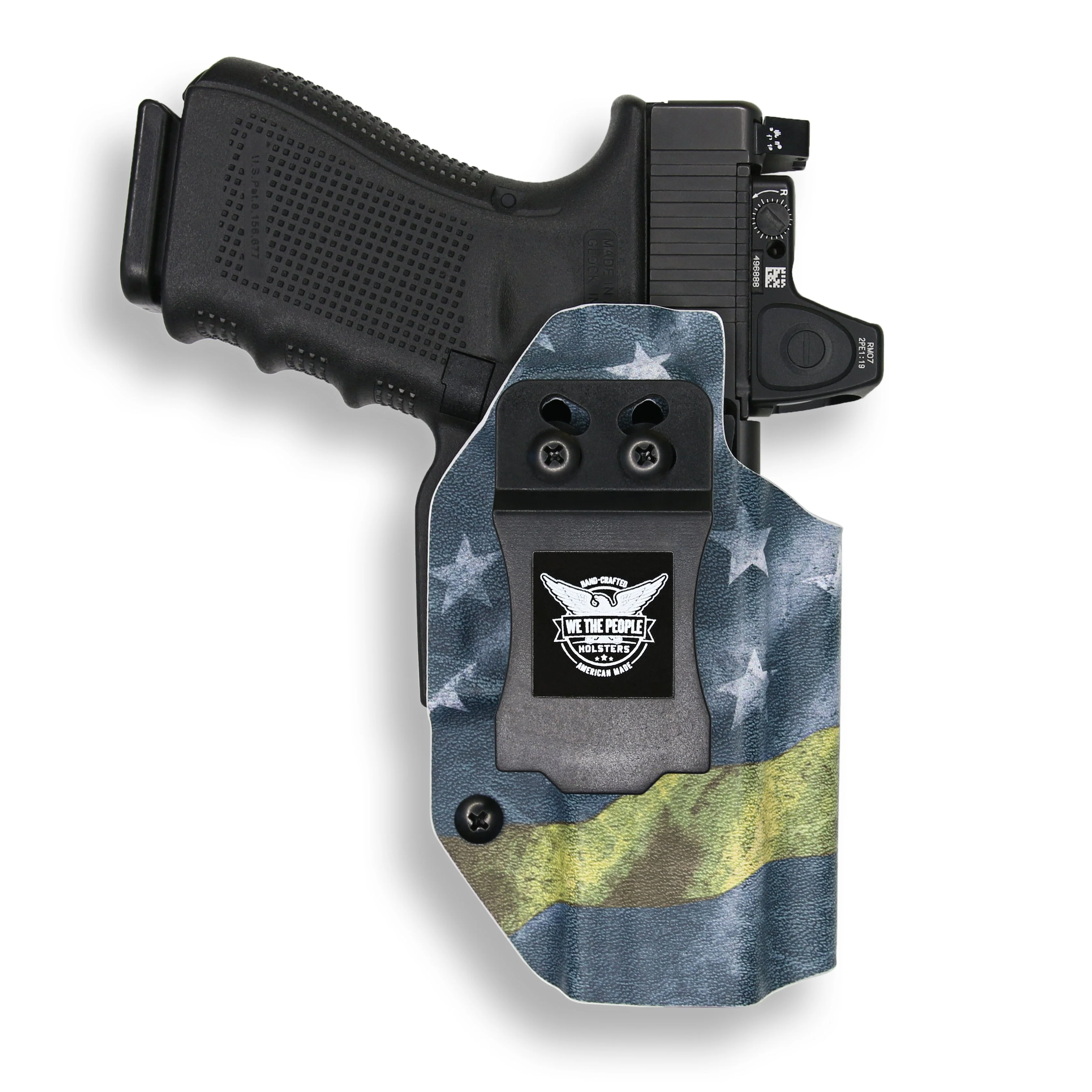 Walther PDP Full Size 5" with Streamlight TLR-7/7A/7X Light Red Dot Optic Cut IWB Holster - Image 17