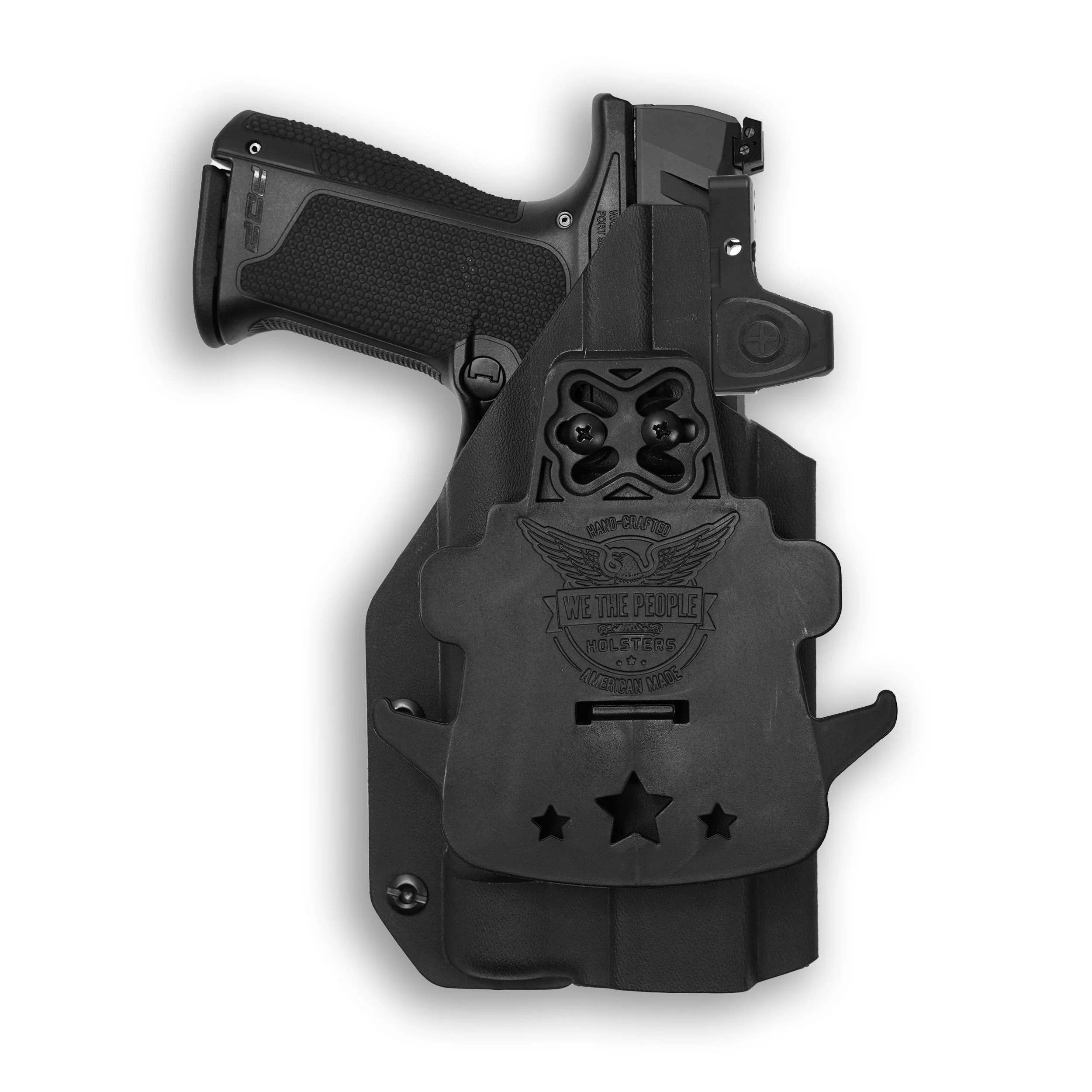 Walther PDP Pro SD Compact 4" with Streamlight TLR-1/1S/HL Light Red Dot Optic Cut OWB Holster - Image 4