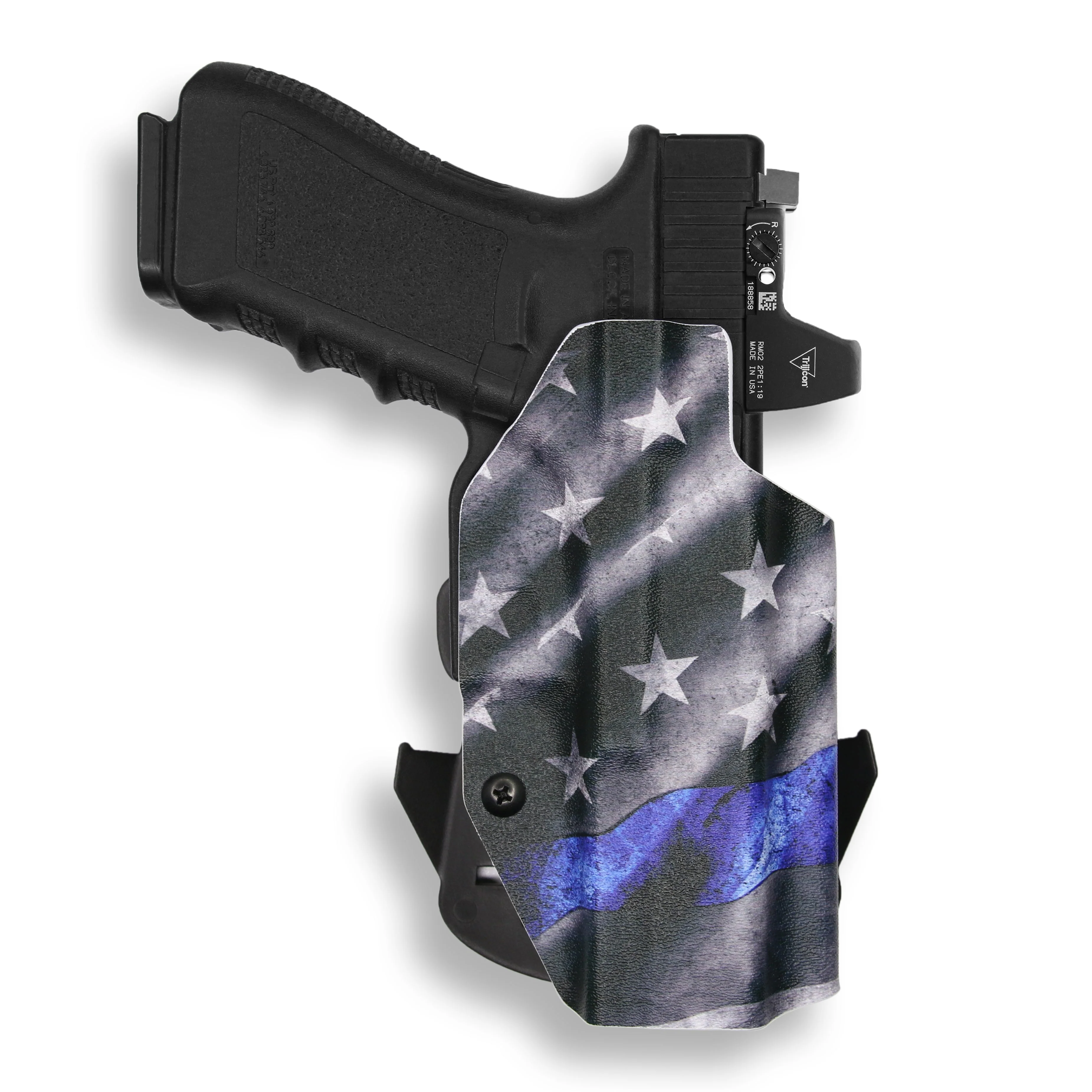 Walther PDP Standard Compact 5" Red Dot Optic Cut OWB Holster - Image 13