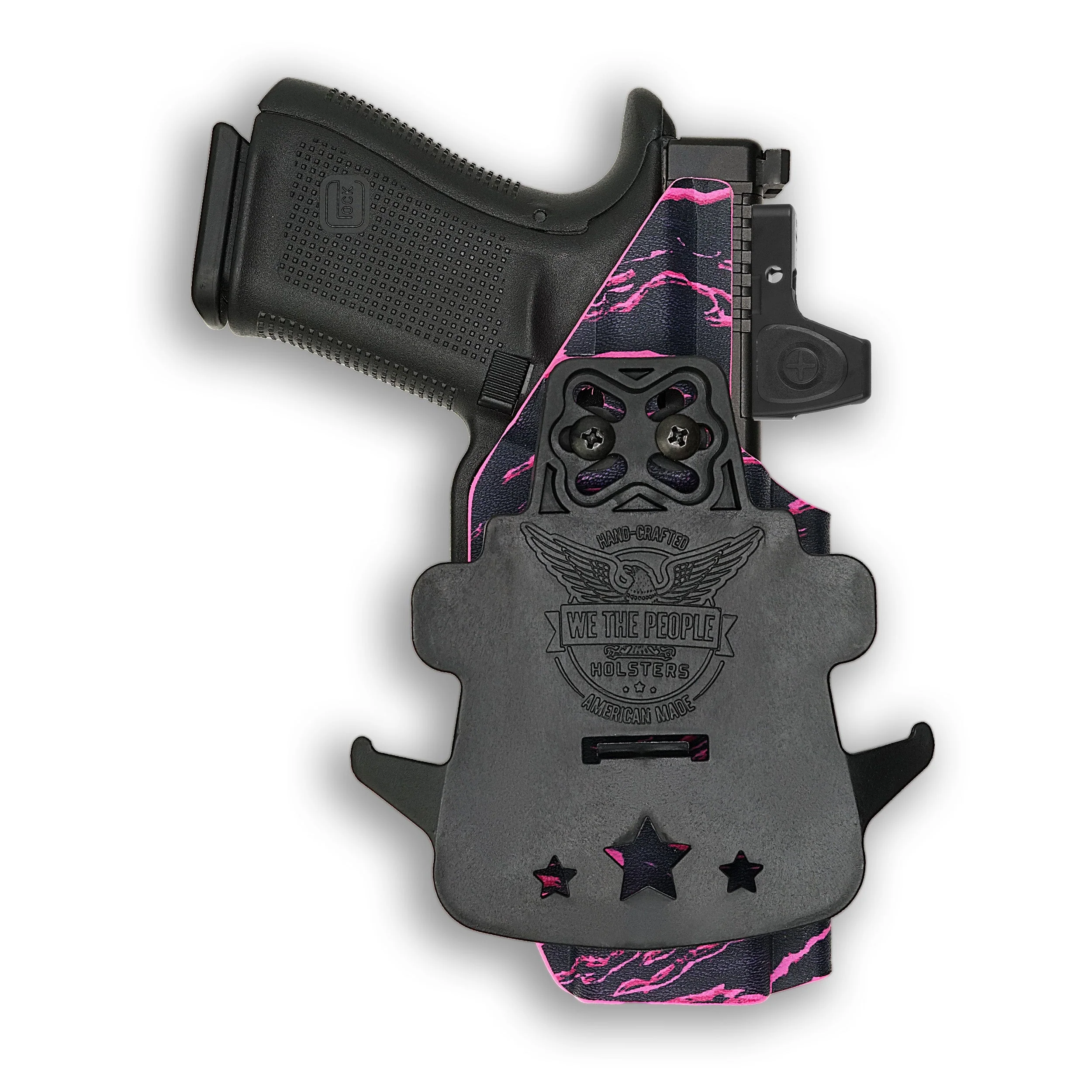 Walther PDP Standard Compact 5" with Streamlight TLR-1/1S/HL Light Red Dot Optic Cut OWB Holster - Image 90