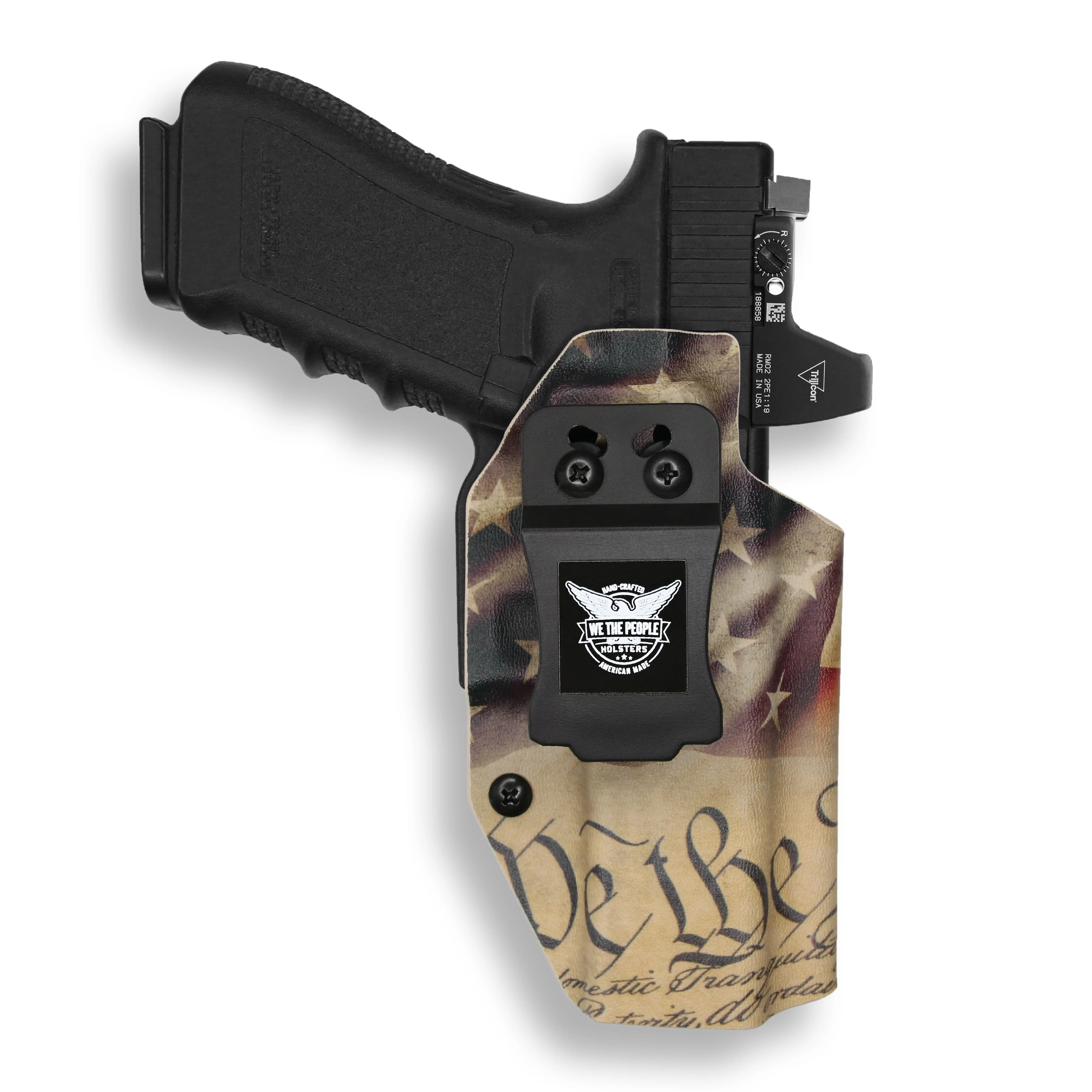 Walther PDP Pro-E Full Size 4.5" Red Dot Optic Cut IWB Holster - Image 11