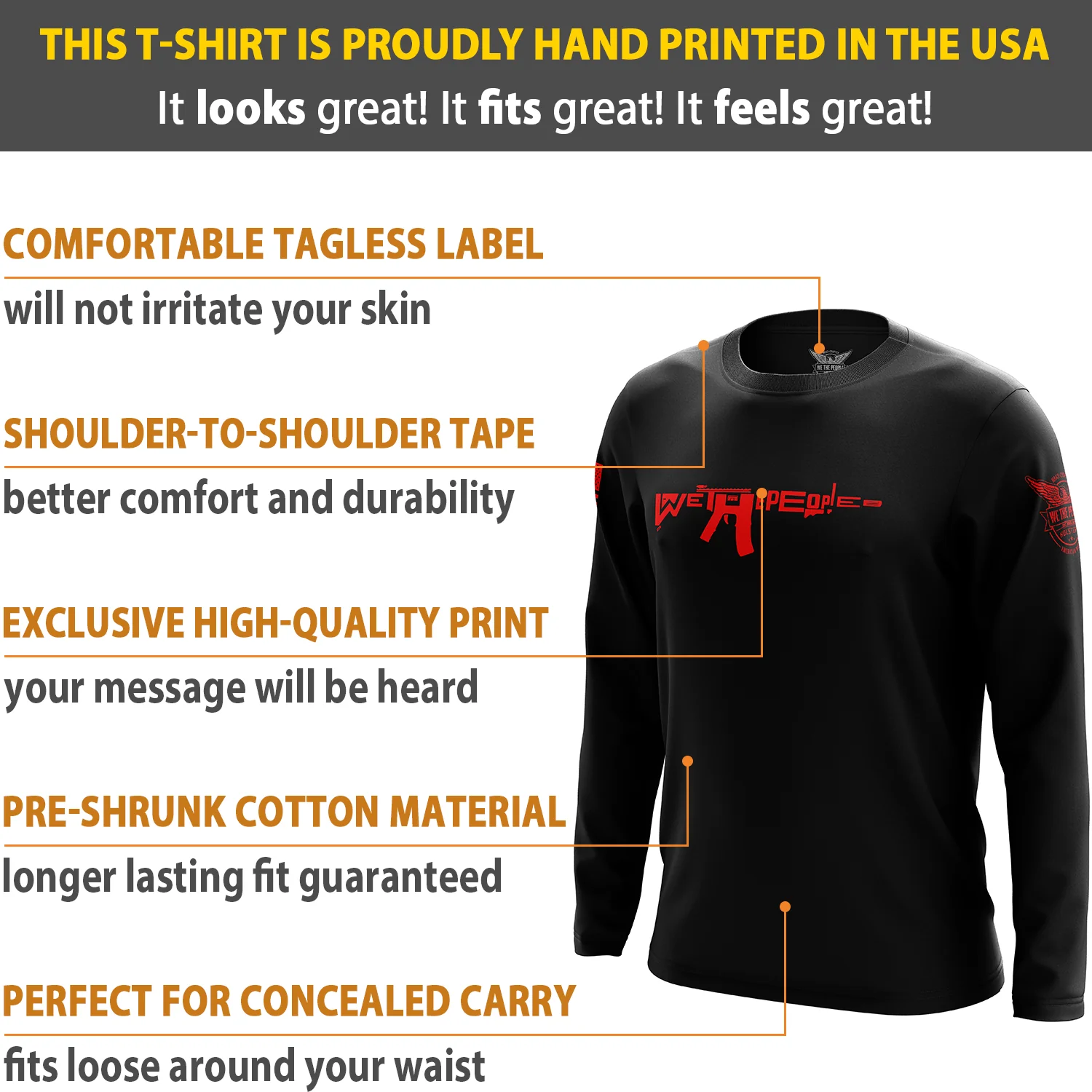 We The People AR-15 Long Sleeve Shirt - Image 24
