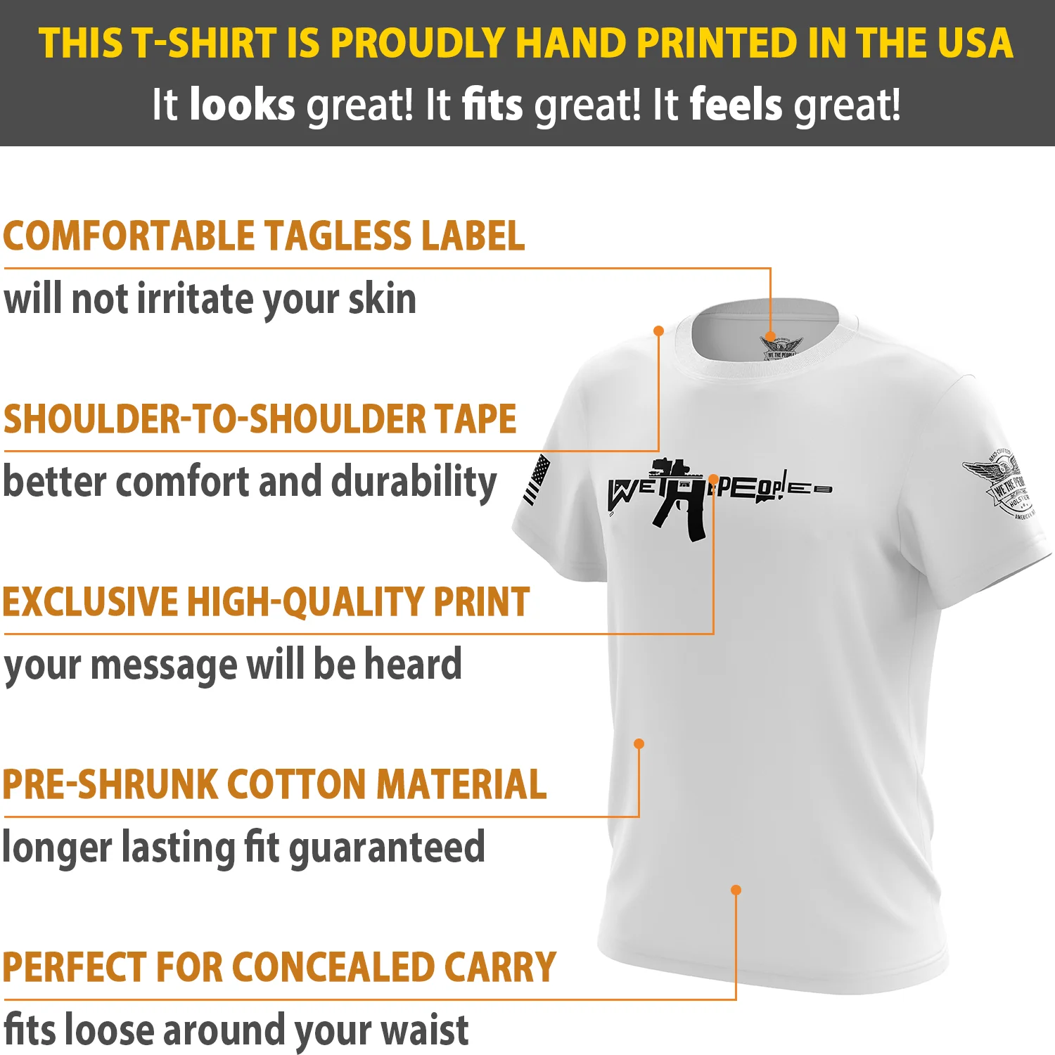 We The People AR-15 V2 Short Sleeve Shirt - Image 12