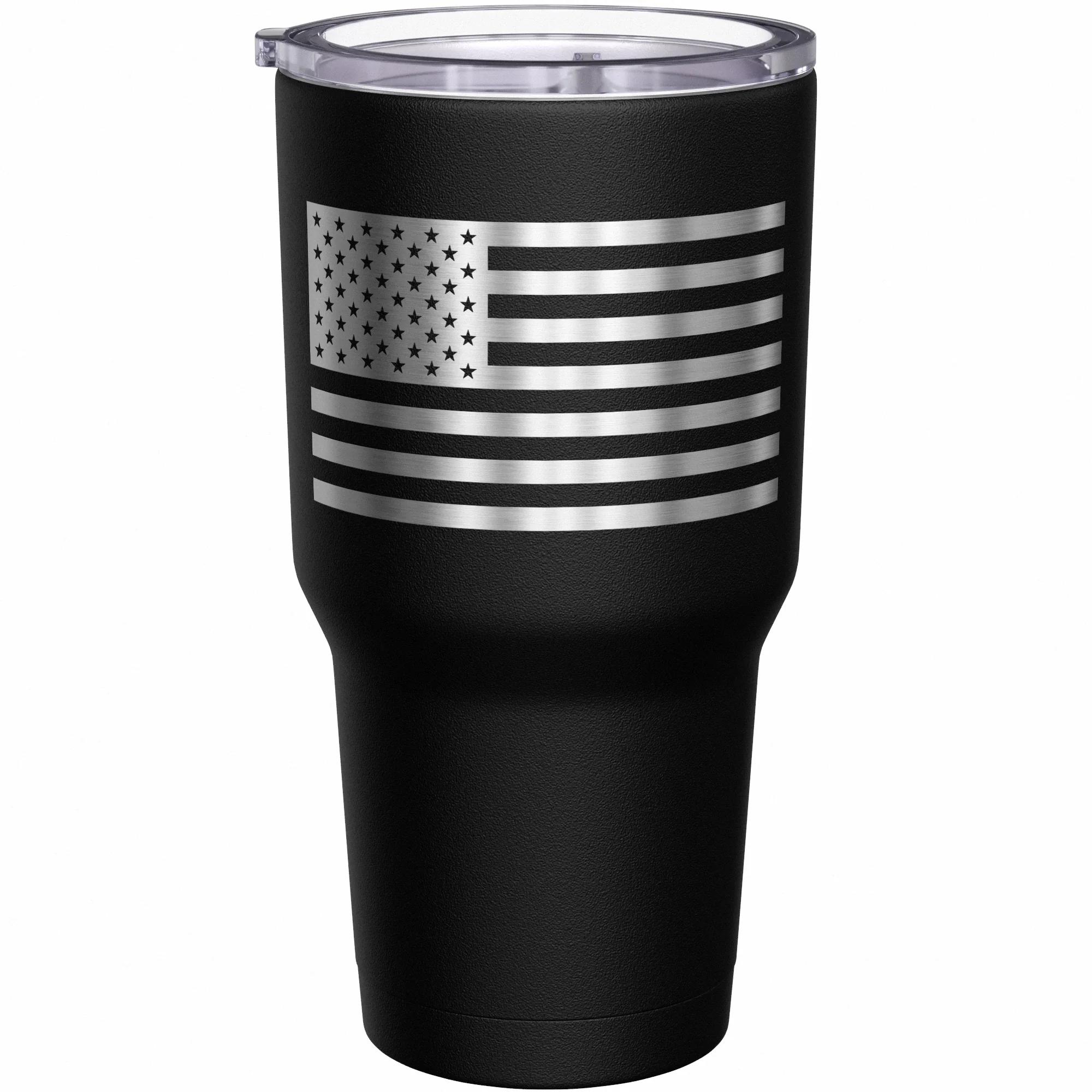 We The People are Soldiers + American Flag Stainless Steel Tumbler - Image 4