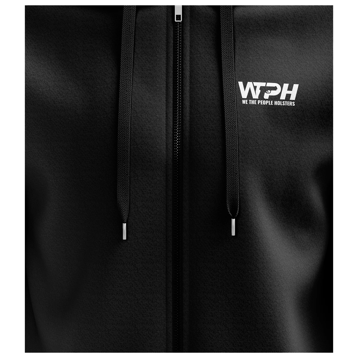 We The People Holsters Distressed Flag Logo Zip Up Hoodie - Image 4
