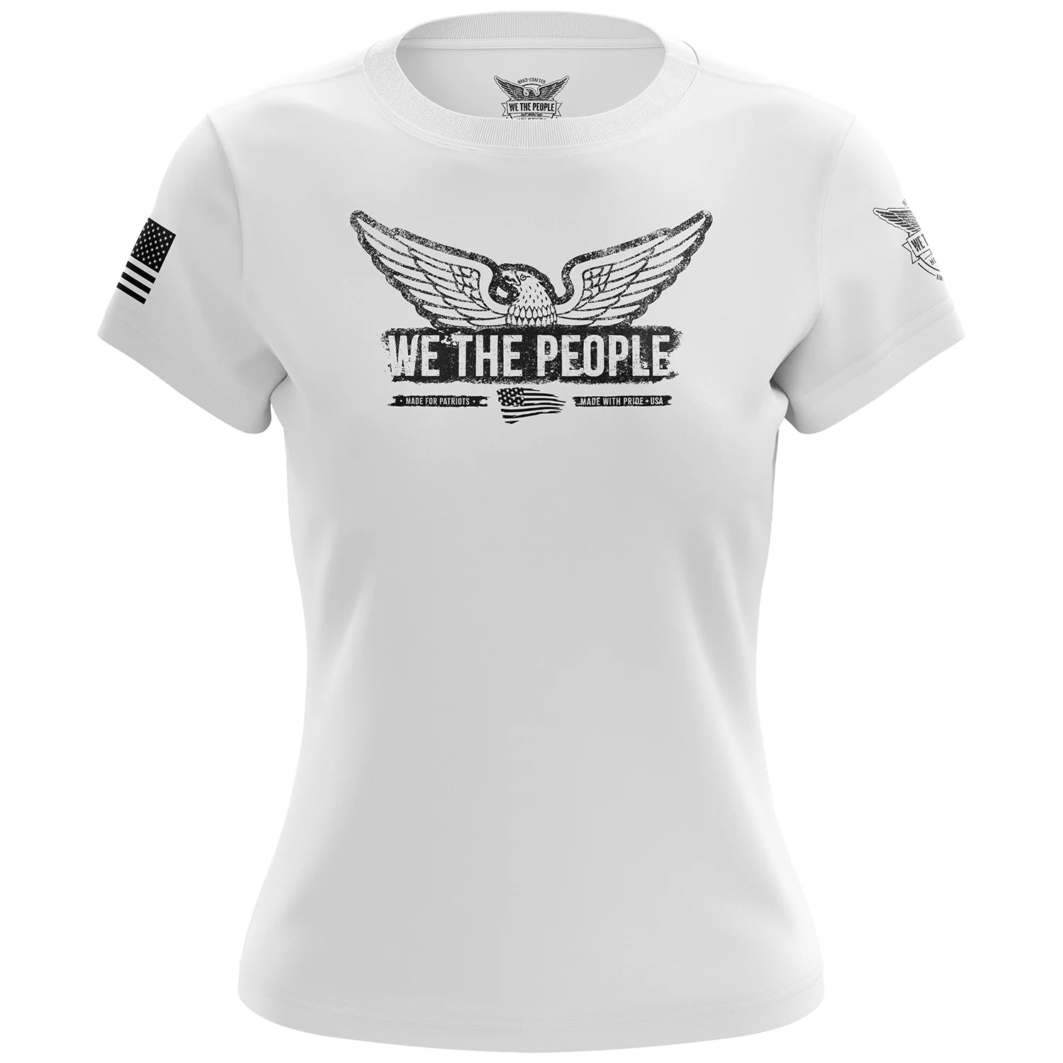 We The People Eagle Women's Short Sleeve Shirt - Image 7
